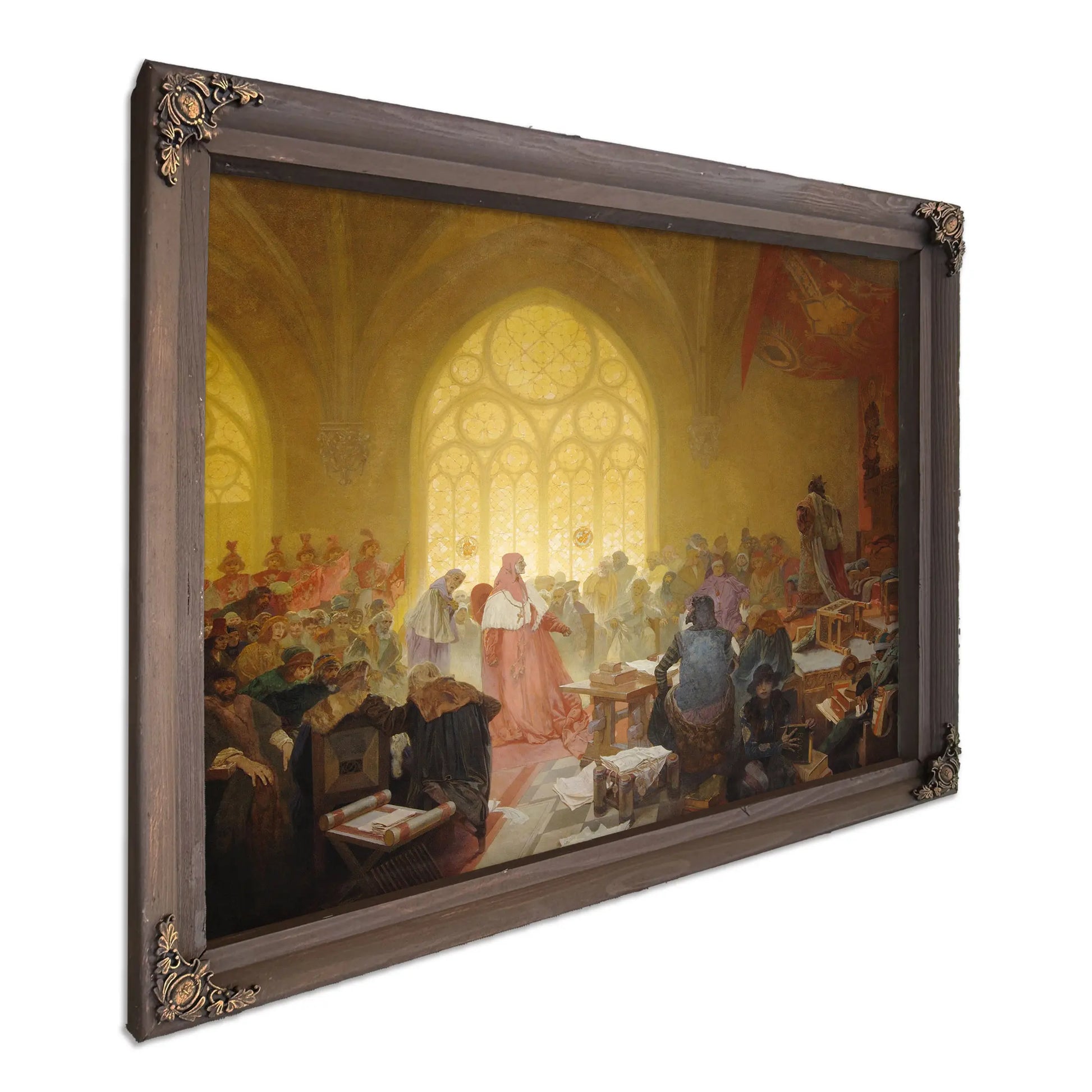 The Slav Epic Cicle Xiii by Alphonse Mucha