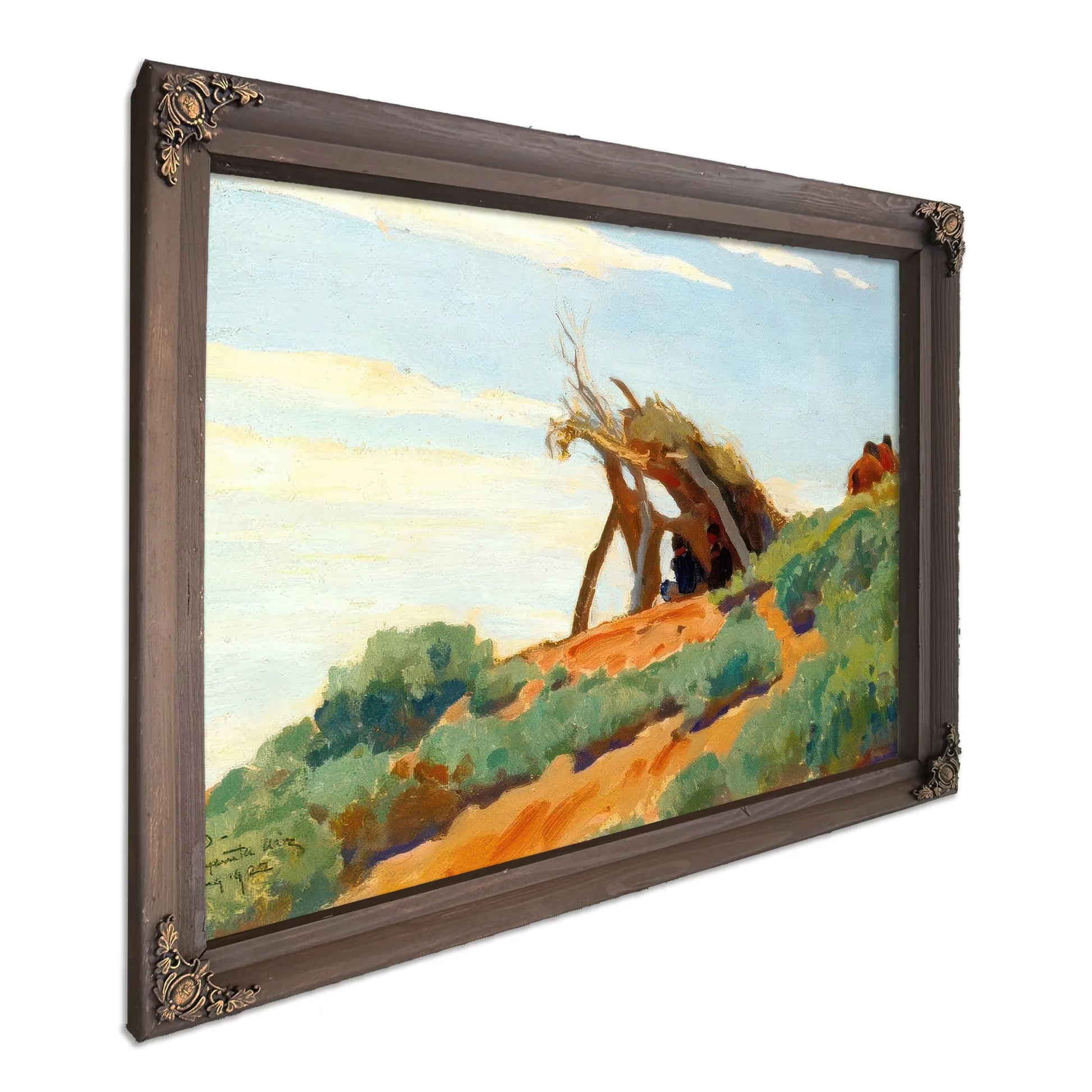 Summer Sun Shelter By Maynard Dixon Fine Art Print