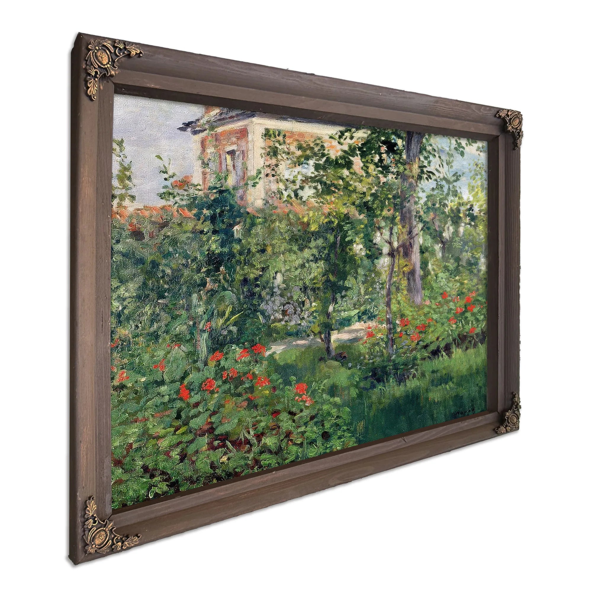 The Garden At Bellevue By Edouard Manet Fine Art Print