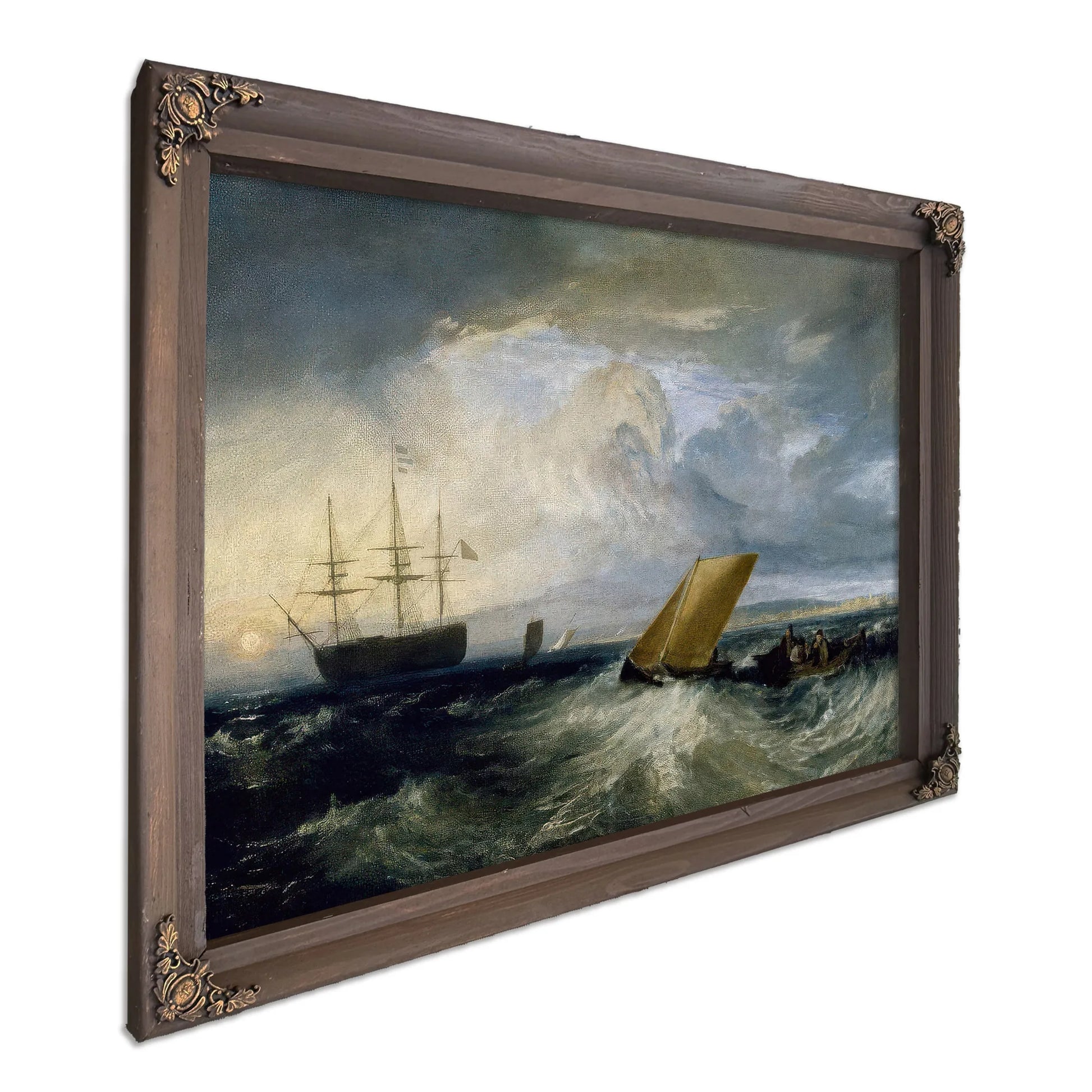 Sheerness As Seen From The Nore by Joseph Mallord William Turner Fine Art Print