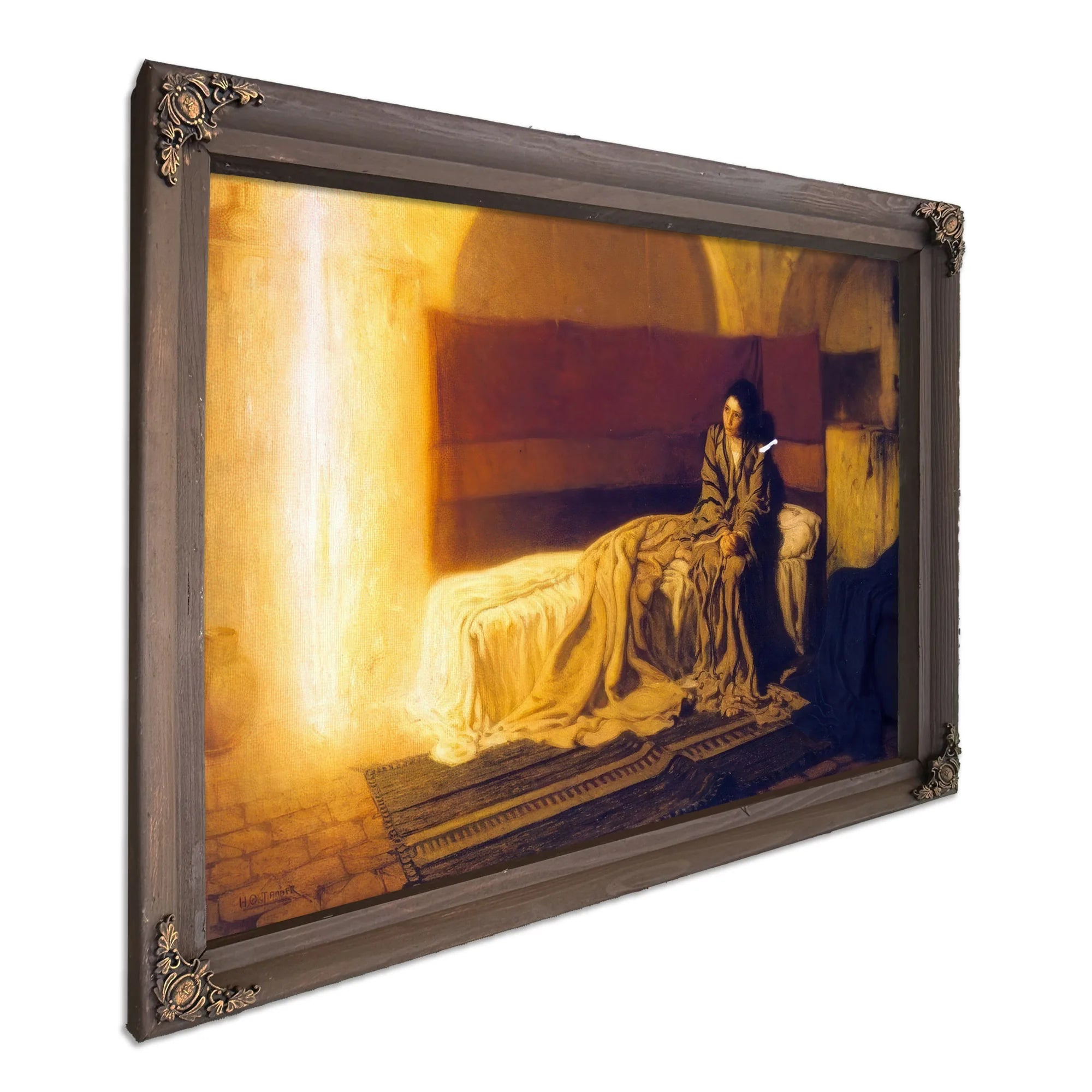 The Annunciation By Henry Ossawa Tanner Fine Art Print