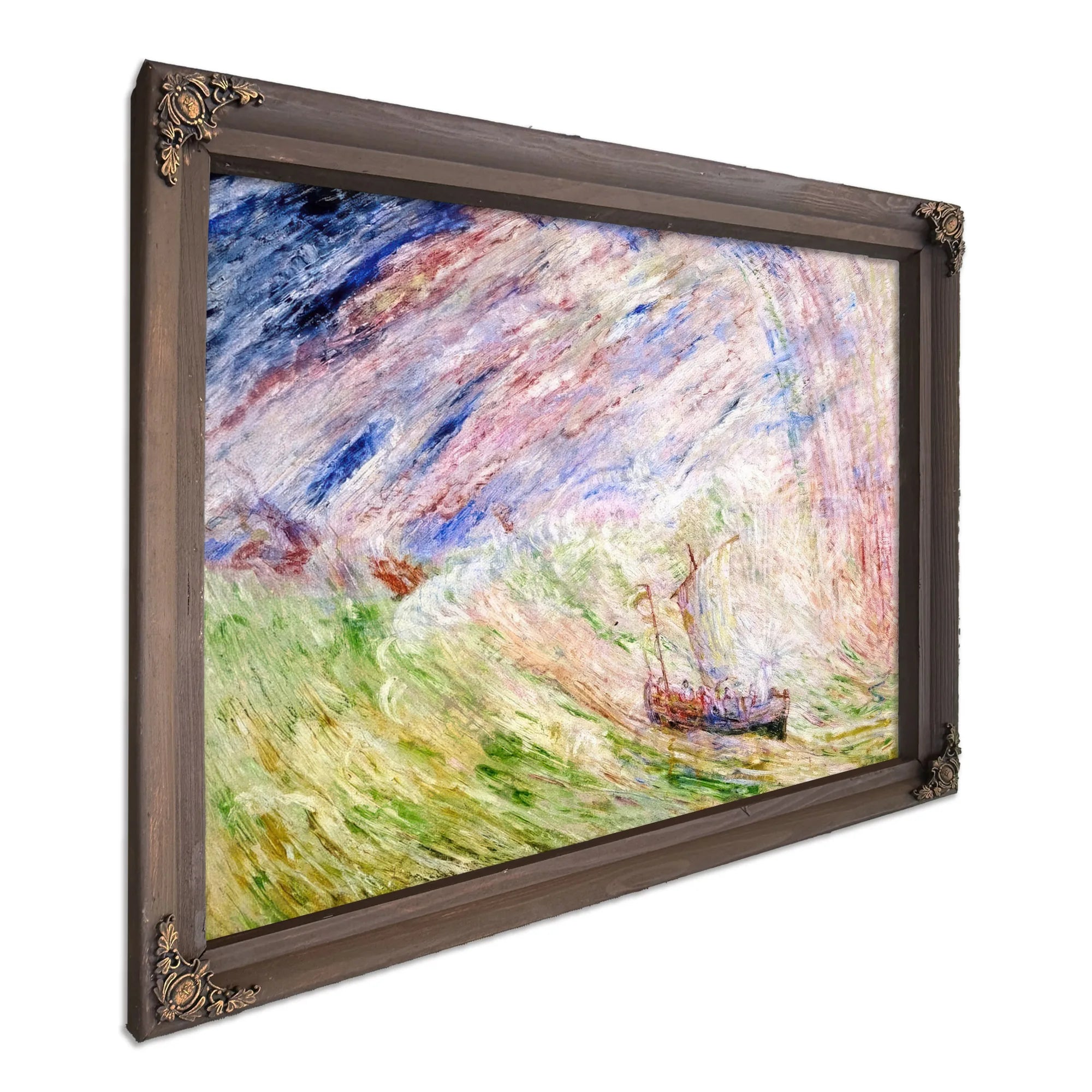Christ Calming The Storm By James Ensor Fine Art Print