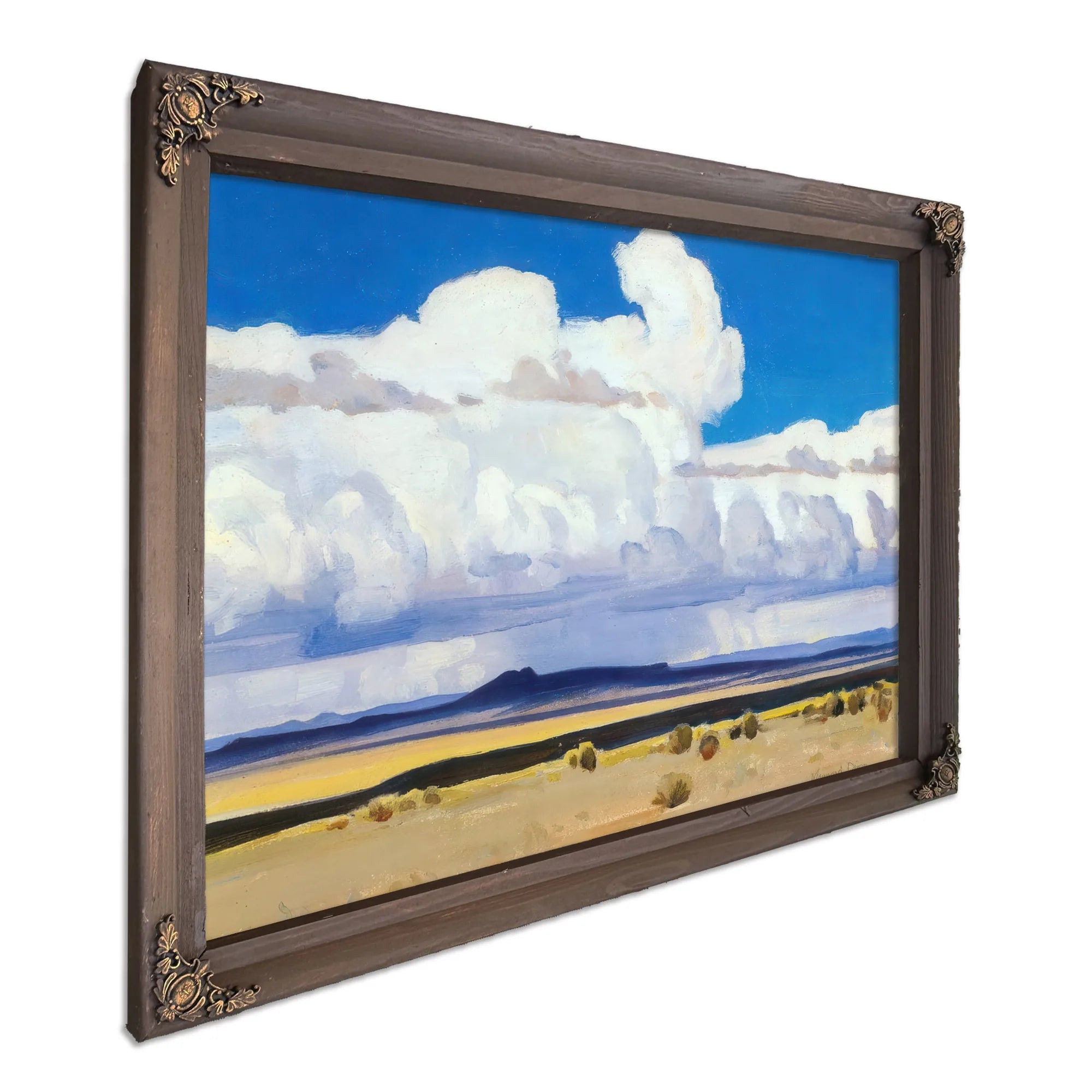 Summer Clouds New Mexico By Maynard Dixon Fine Art Print