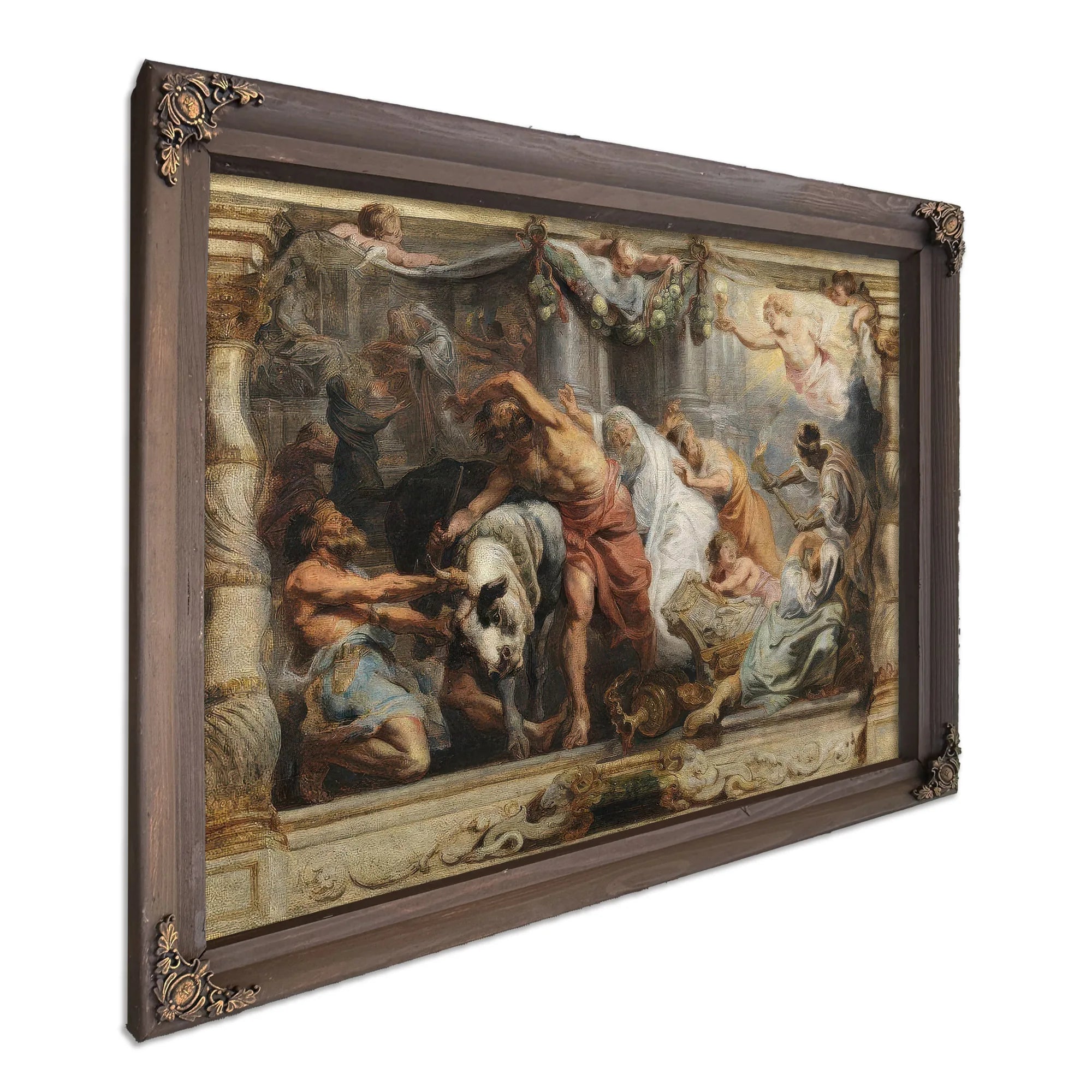 The Triumph Of The Eucharist Over Idolatry By Peter Paul Rubens Fine Art Print