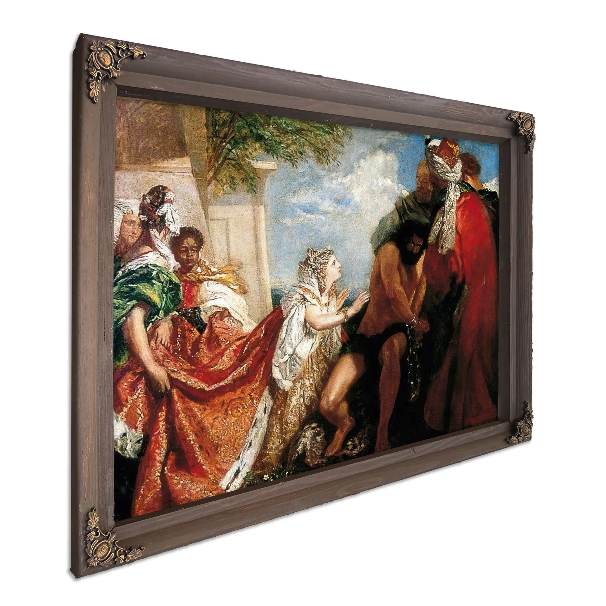 Delilah Before The Blinded Samson By William Etty Fine Art Print