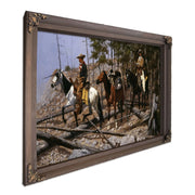Prospecting For Cattle Range by Frederic Remington