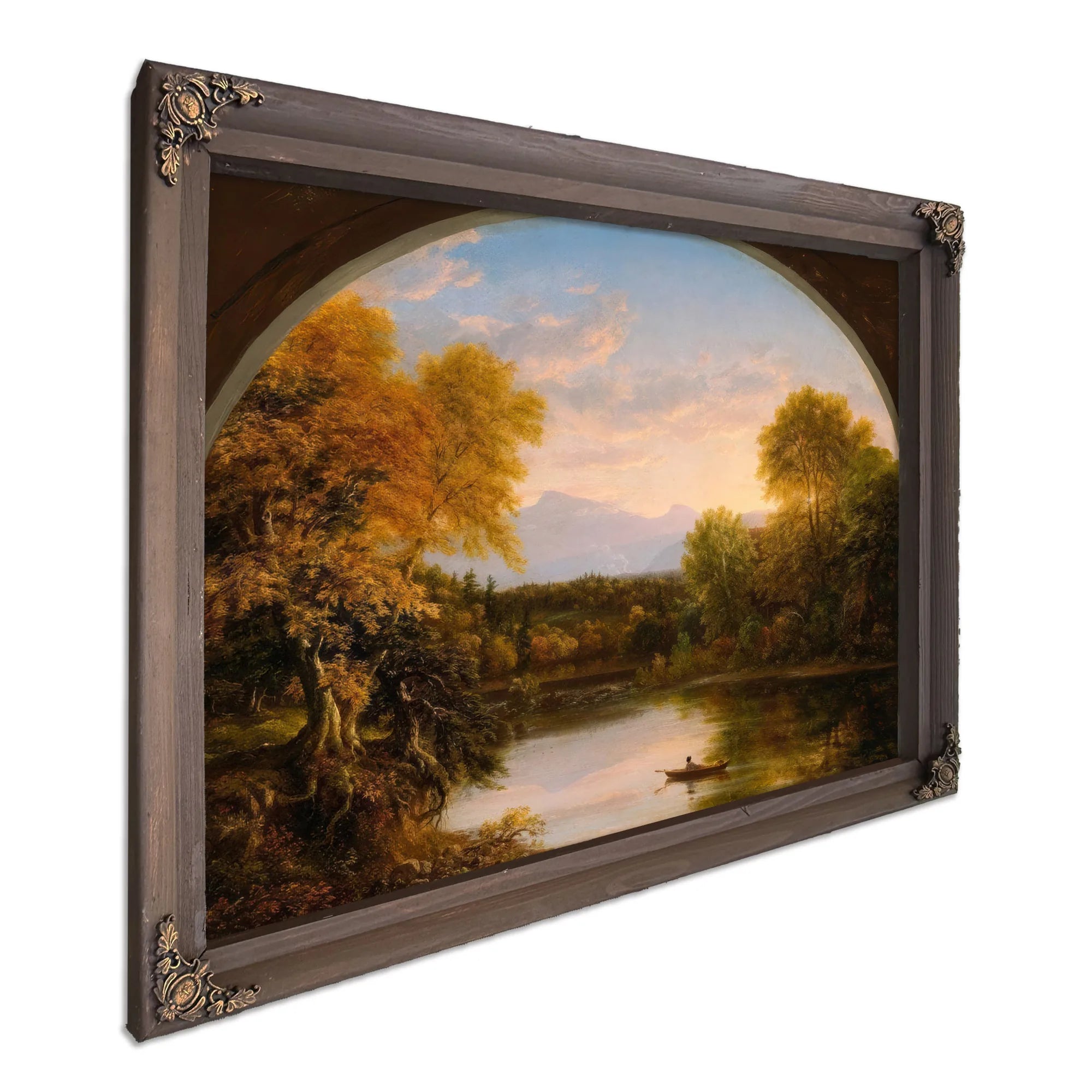 Sunset In The Catskills By Thomas Cole Fine Art Print