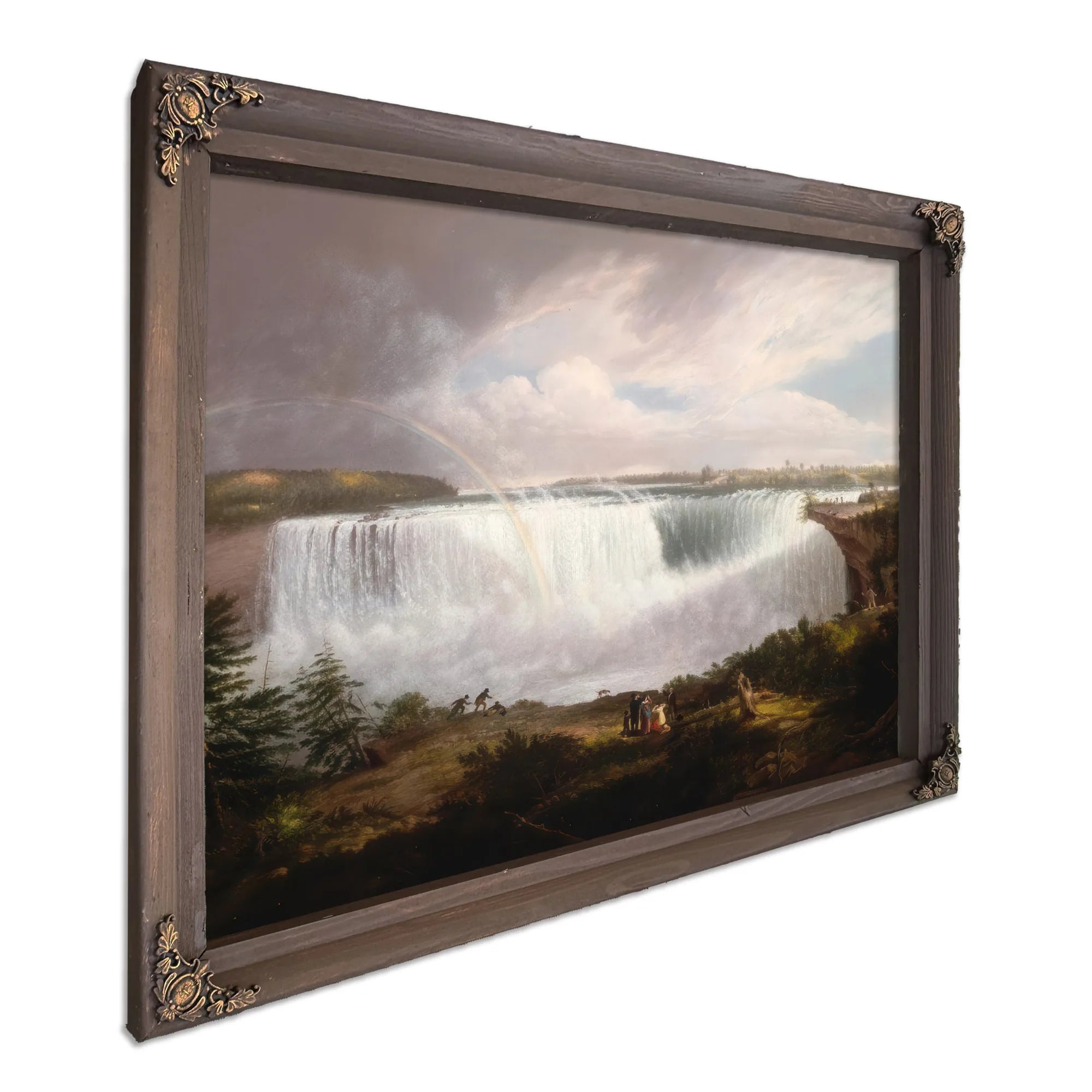 The Great Horseshoe Fall, Niagara By Alvan Fisher Fine Art Print
