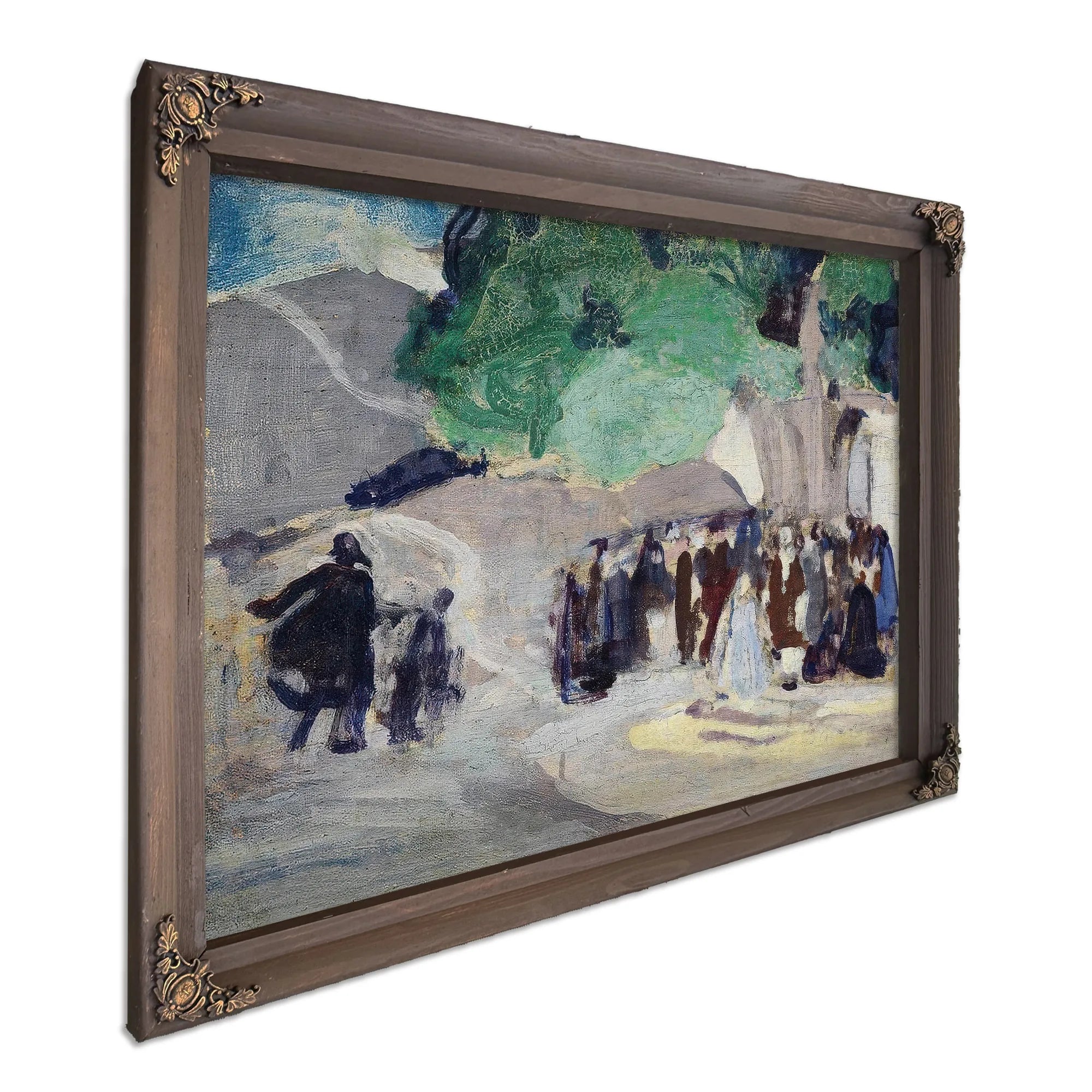 Study For Disciples Healing The Sick By Henry Ossawa Tanner Fine Art Print