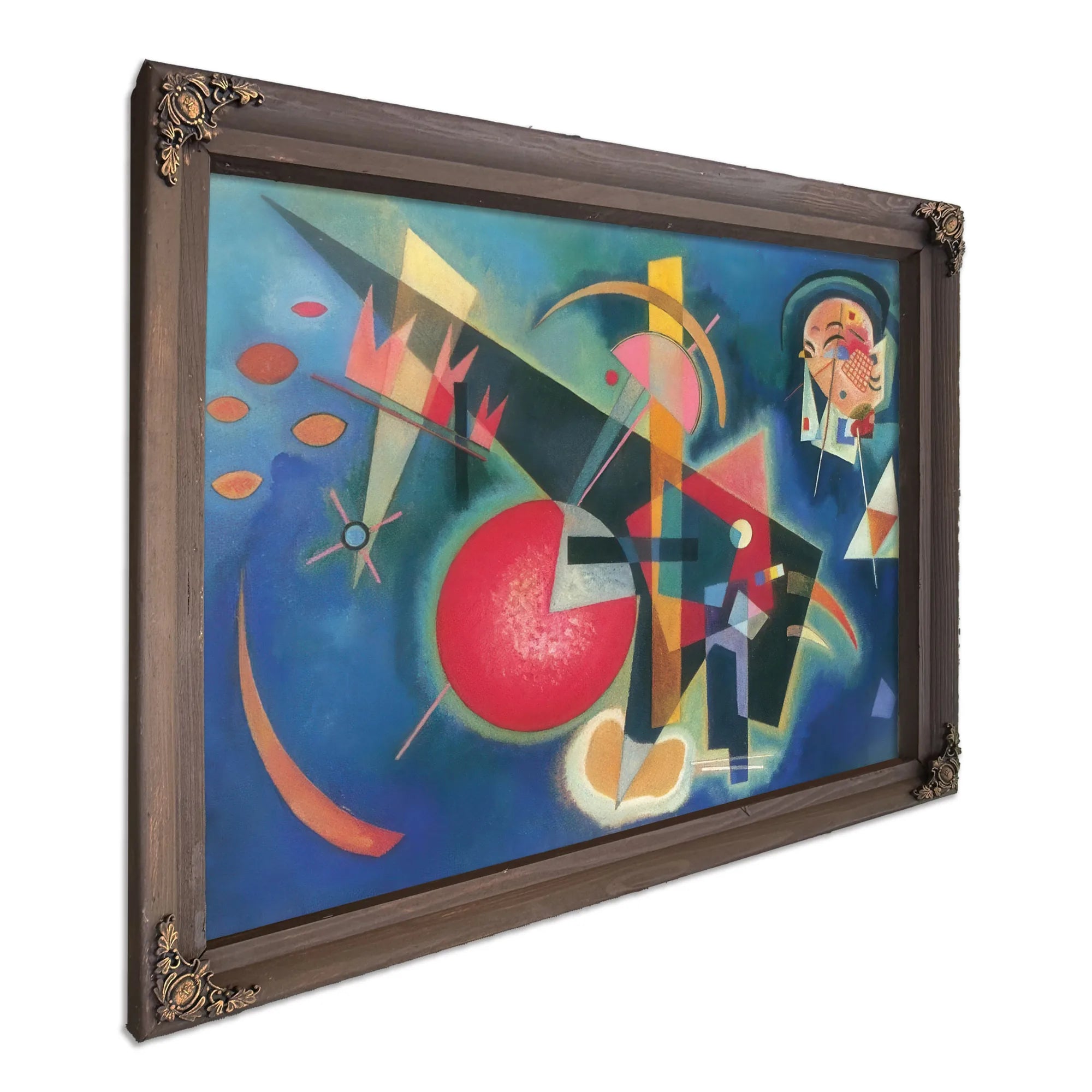 In Blue 1925 By Wassily Kandinsky Fine Art Print