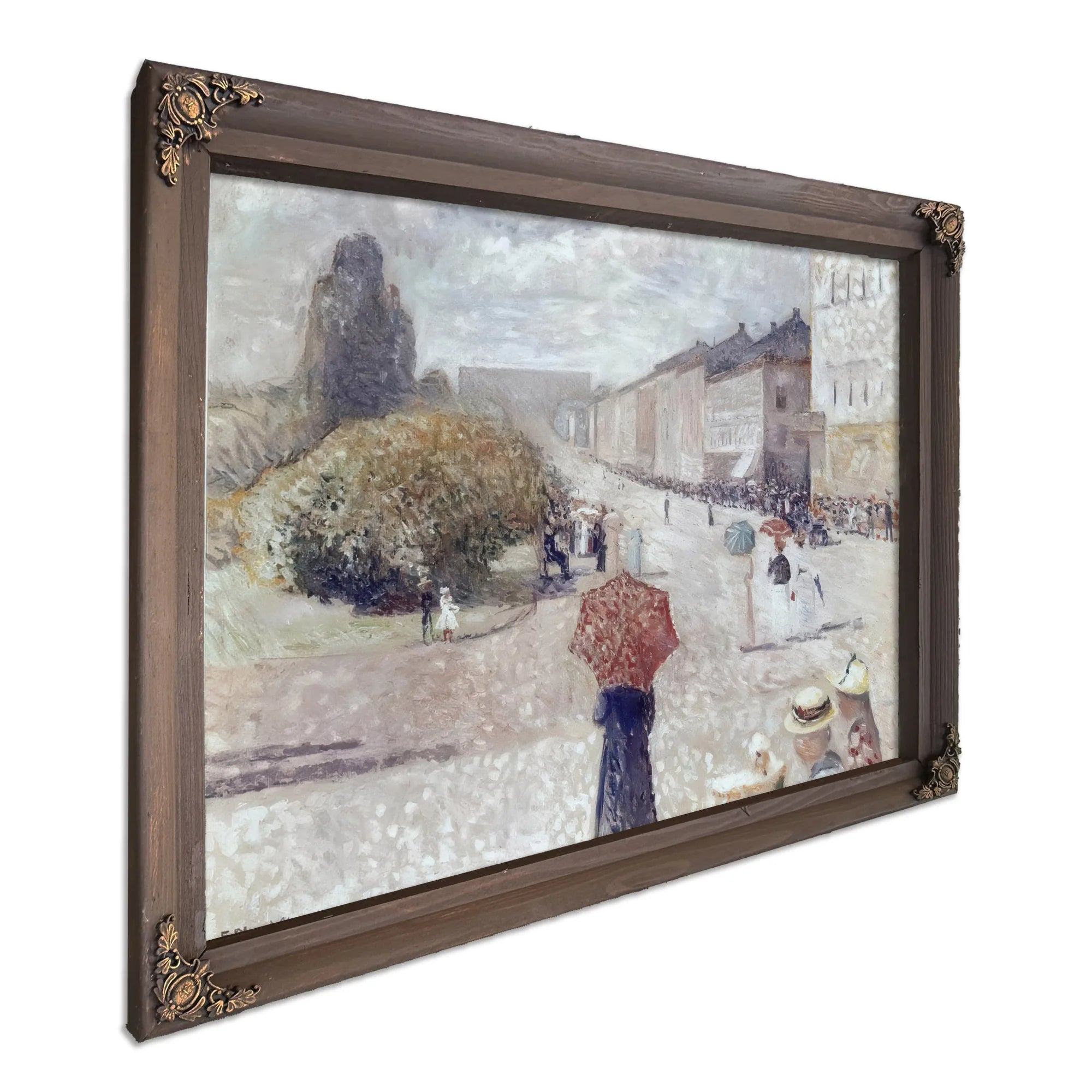 Spring Day On Karl Johan 1890 By Edvard Munch Fine Art Print