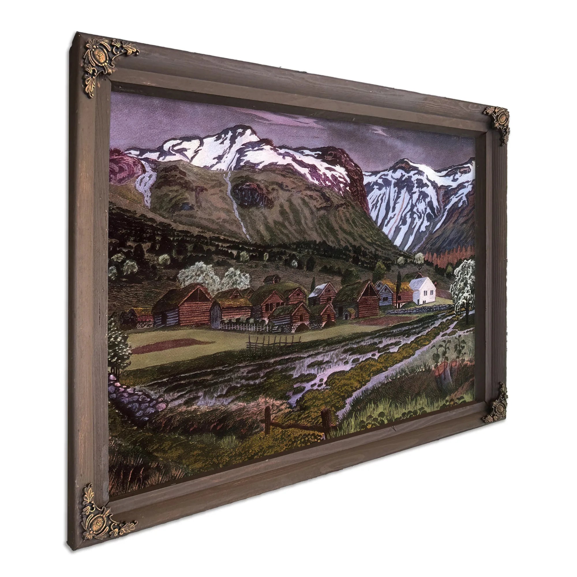 Marigold Night (Also Known As Soleienatt) By Nicolai Astrup Fine Art Print