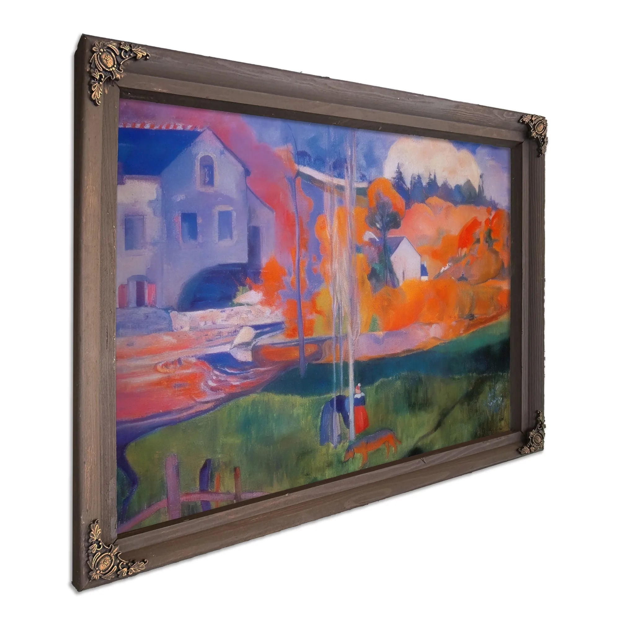 The Mill In Pont Aven By Paul Gauguin Fine Art Print