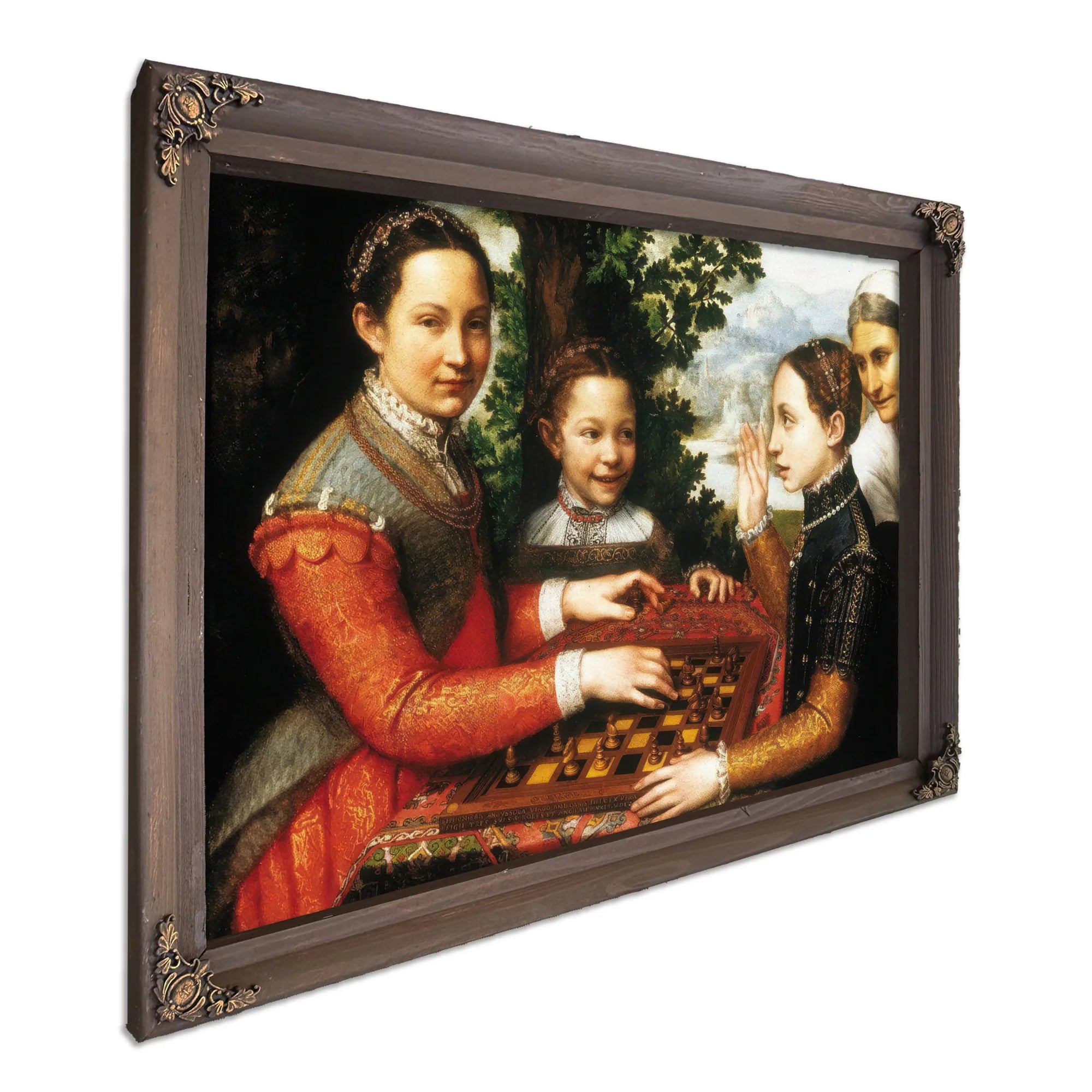 The Chess Game 1555 By Sofonisba Anguissola Fine Art Print