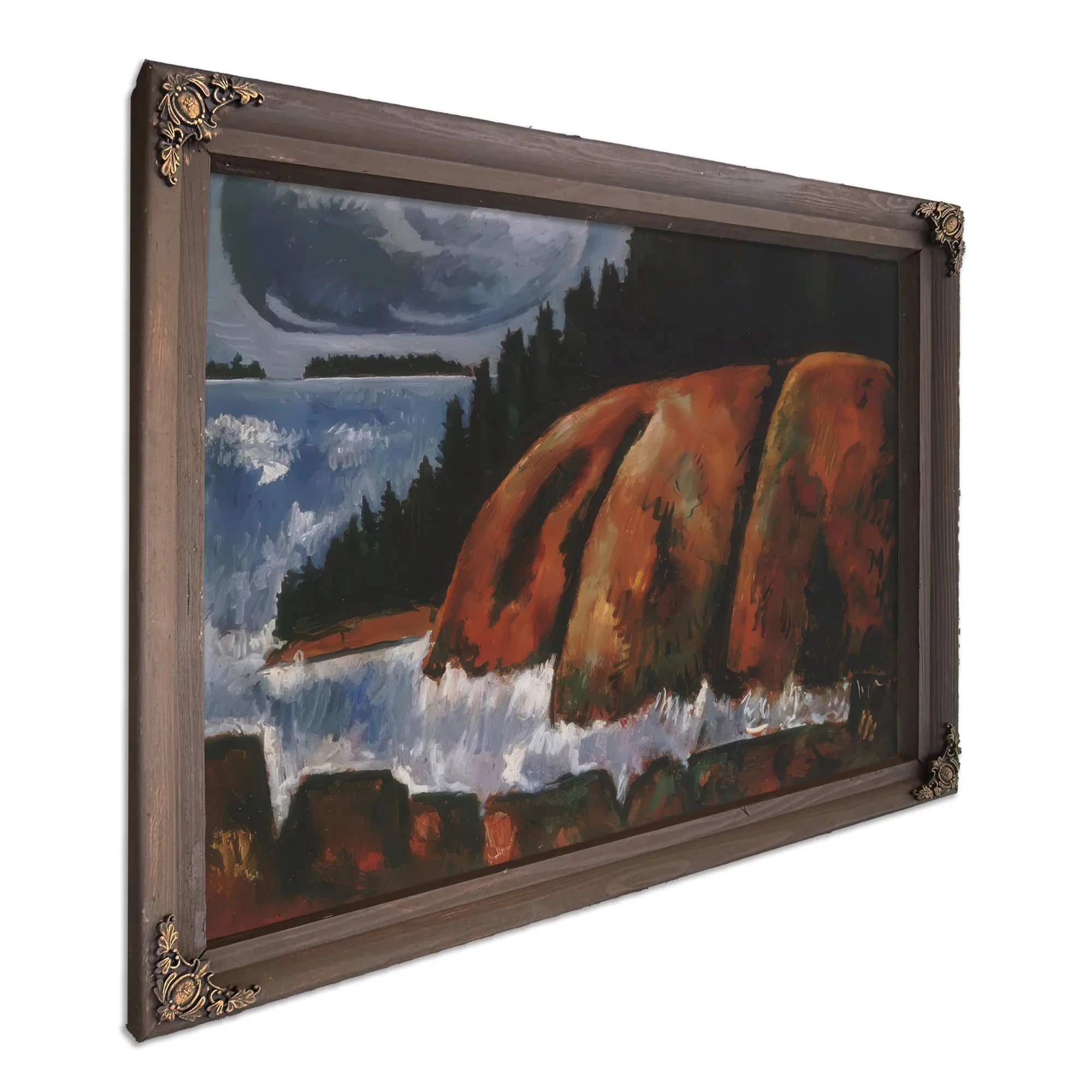 Hurricane Island Vinalhaven Maine By Marsden Hartley Fine Art Print
