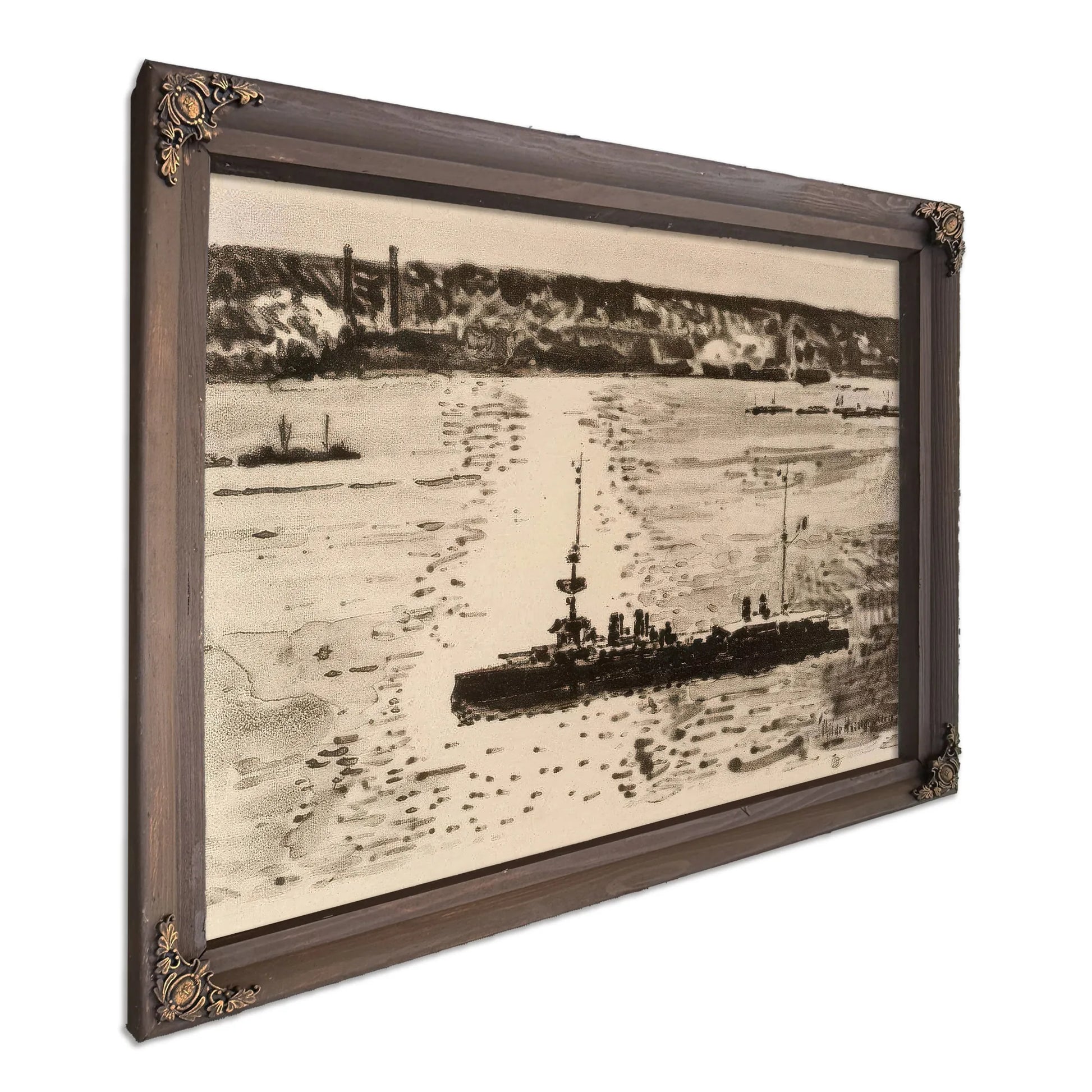The French Cruiser By Childe Hassam Fine Art Print