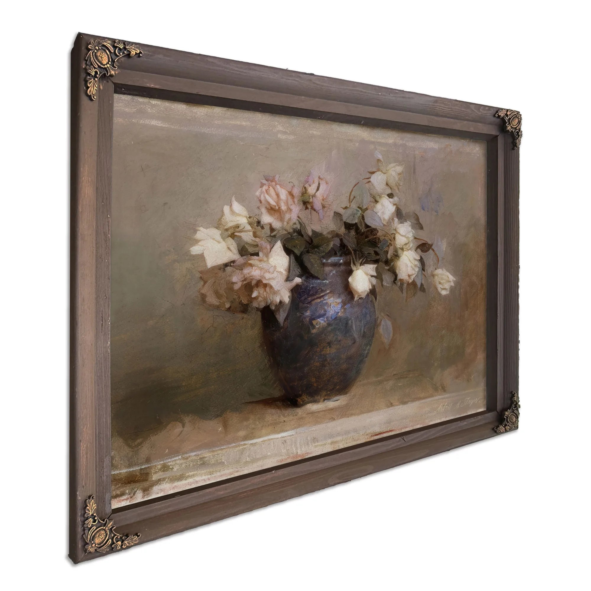 Roses By Abbott Handerson Thayer Fine Art Print