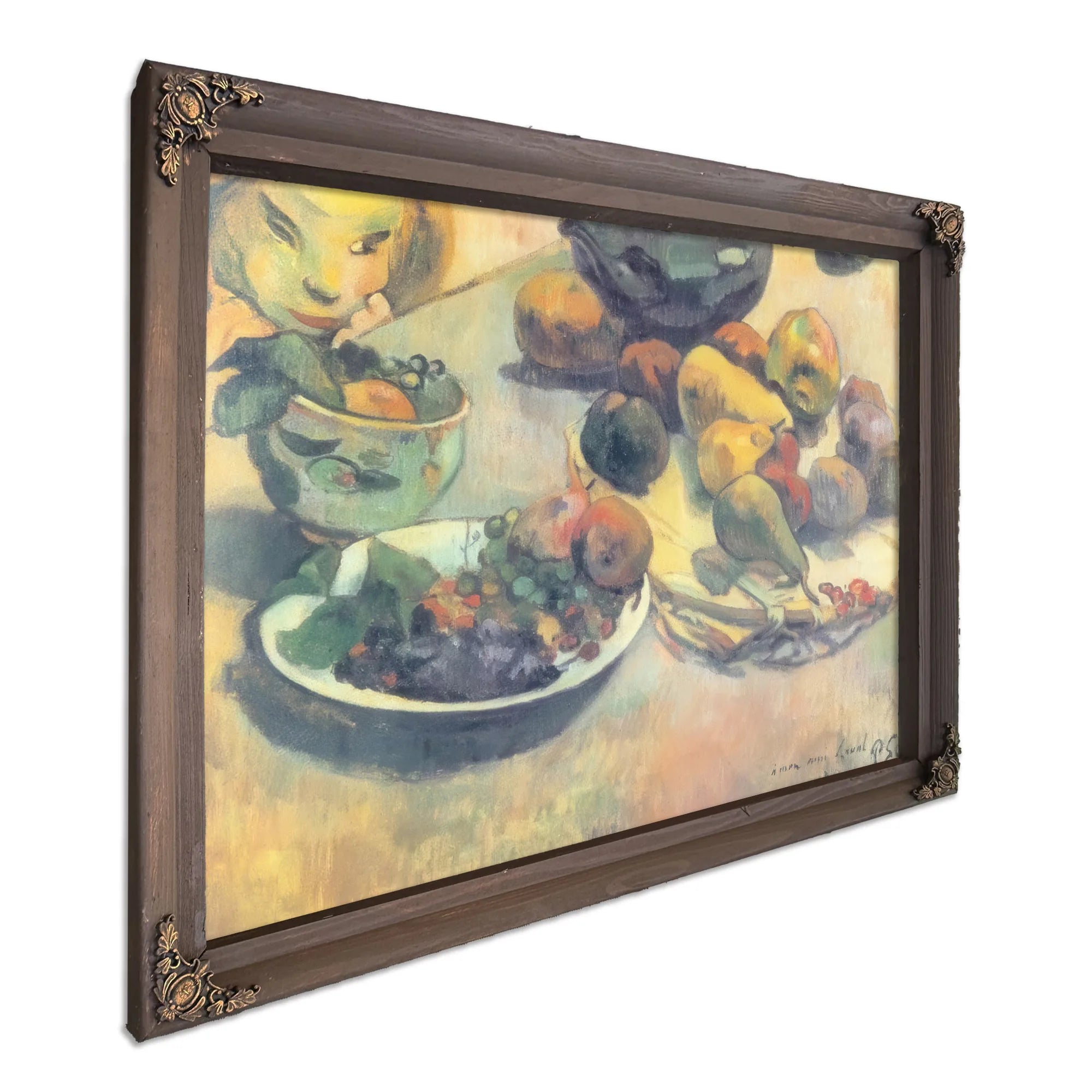 Still Life With Fruits By Paul Gauguin Fine Art Print