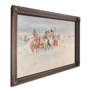 Crees Meeting Traders by Charles Marion Russell