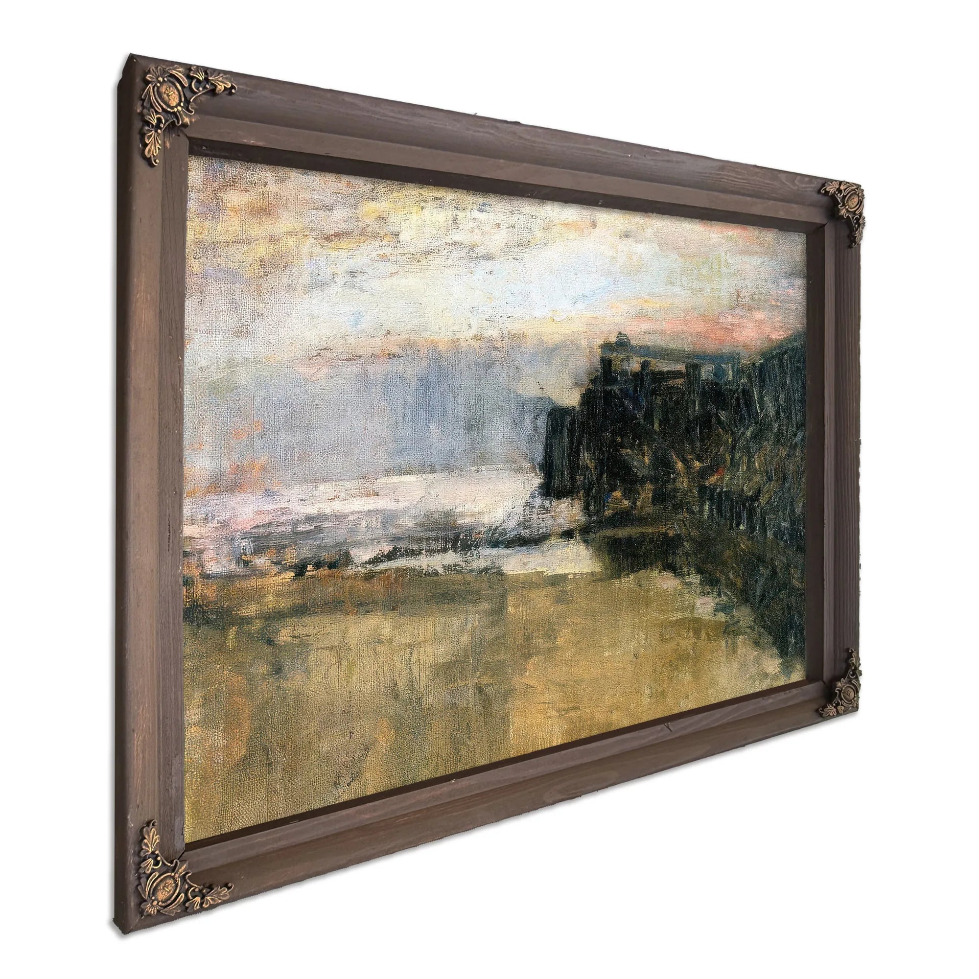 The Pier By James Ensor Fine Art Print