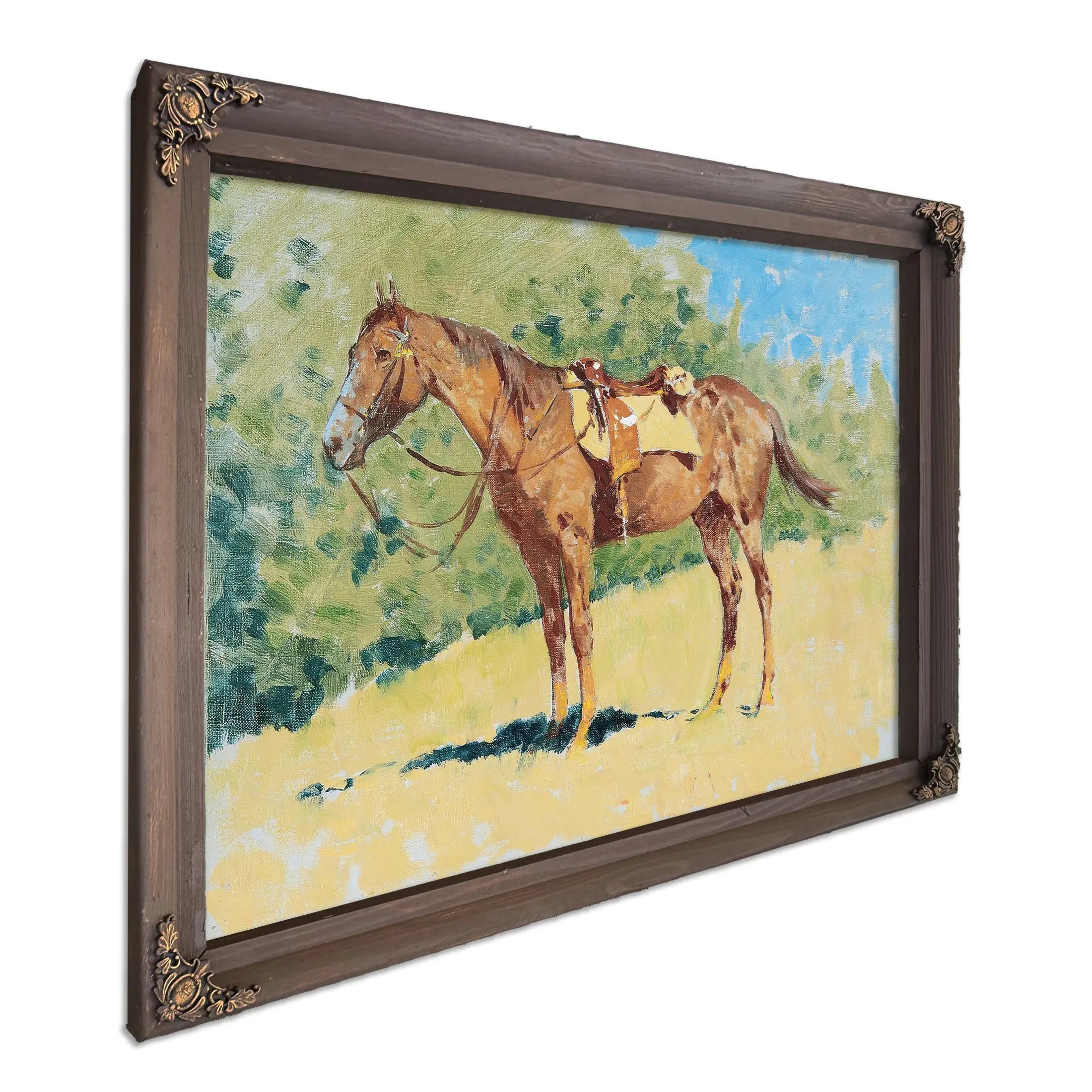 Untitled Horse Study B by Frederic Remington