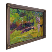 In The Vanilla Grove Man And Horse 1891 By Paul Gauguin Fine Art Print