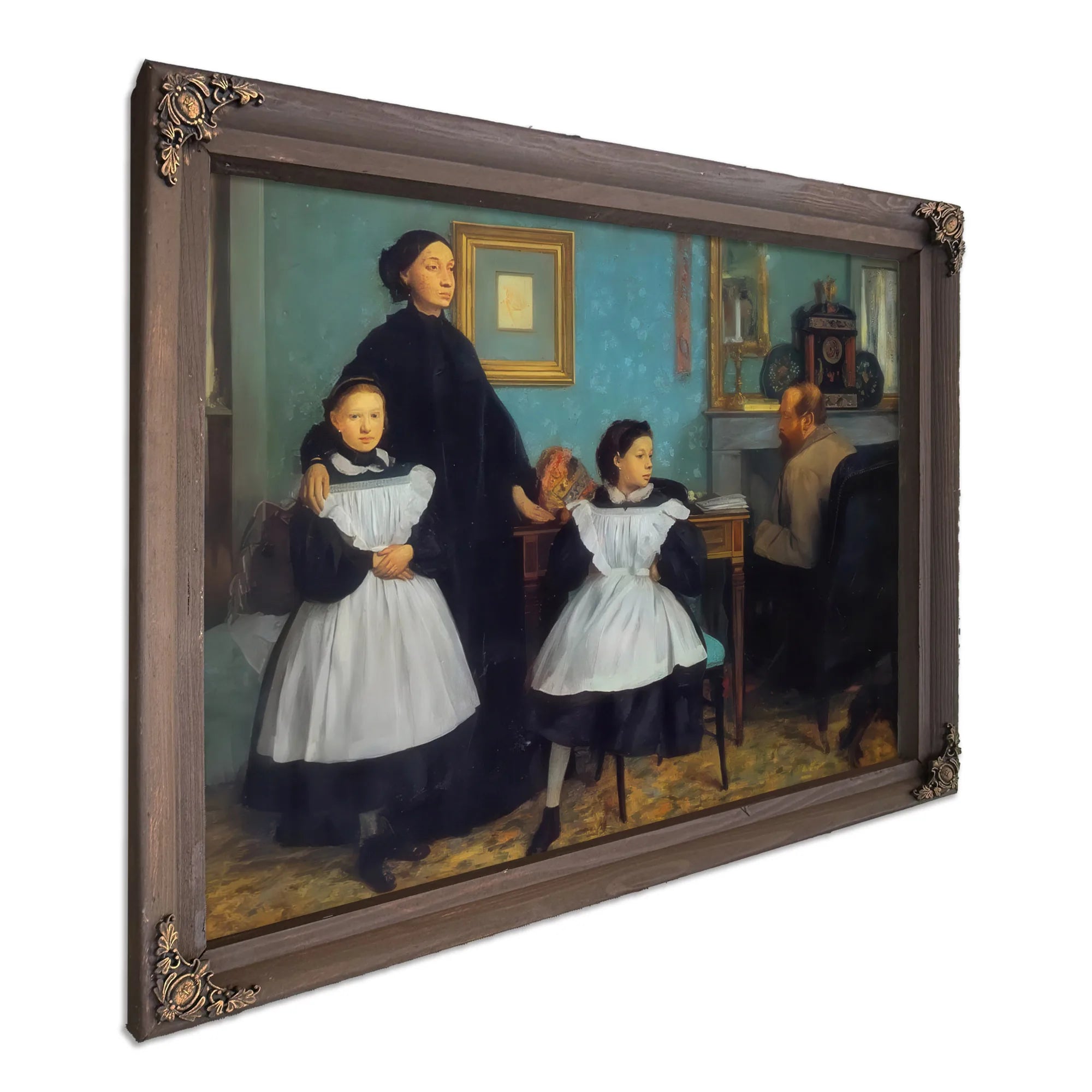 The Bellelli Family By Edgar Degas Fine Art Print