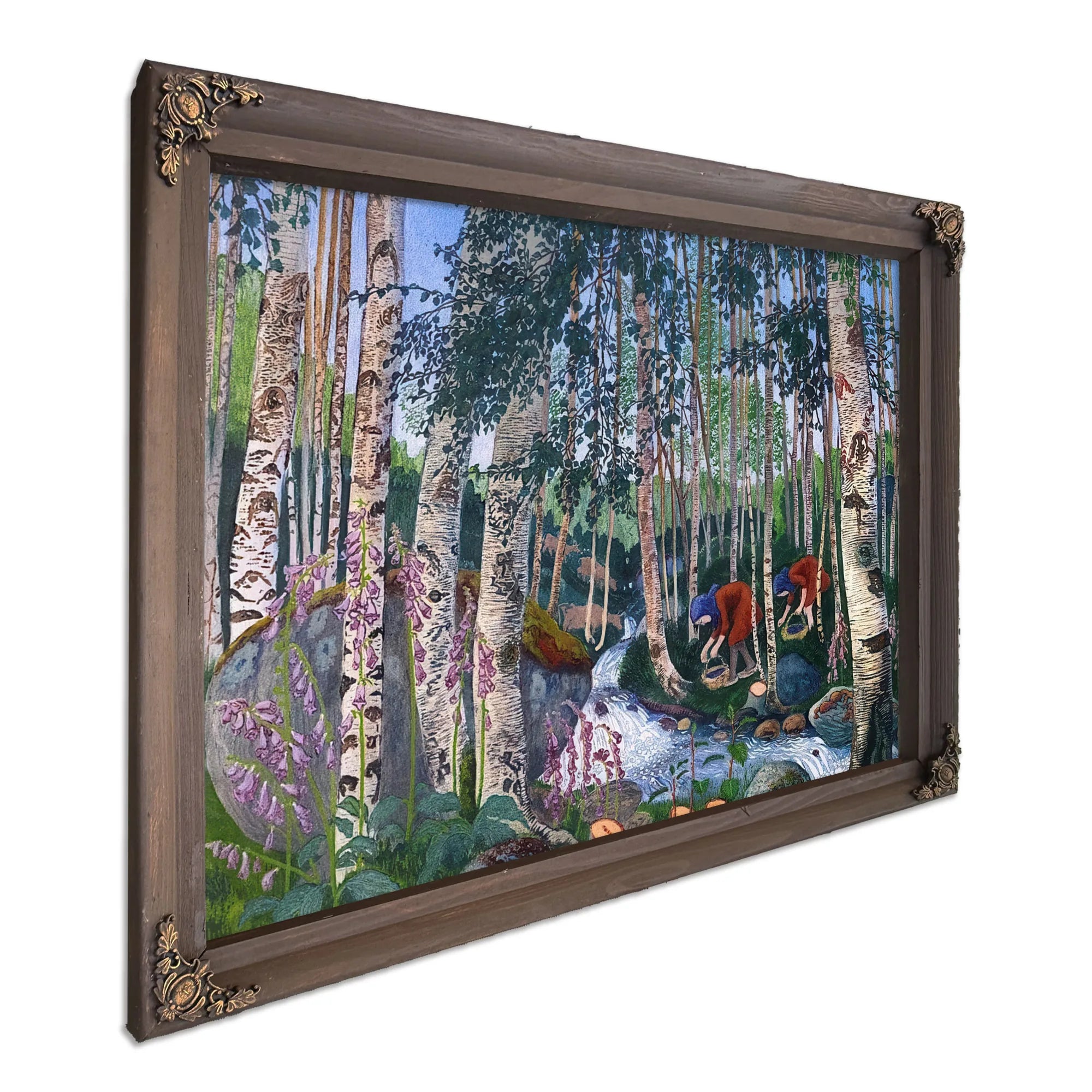 Foxgloves 1 By Nicolai Astrup Fine Art Print