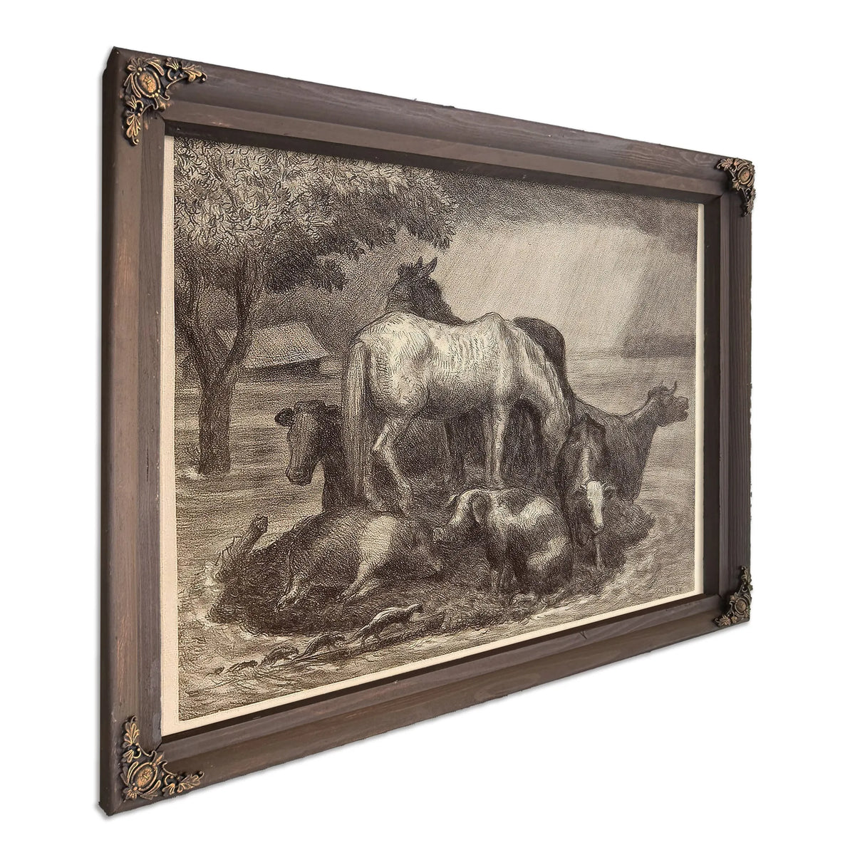 Sanctuary (C. 38), 1944 By John Steuart Curry
