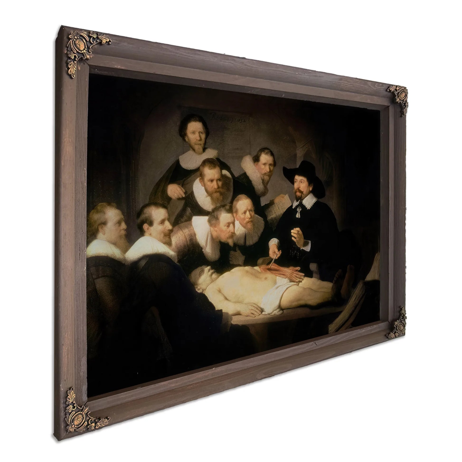 The Anatomy Lesson Of Dr. Nicolaes Tulp By Rembrandt Fine Art Print