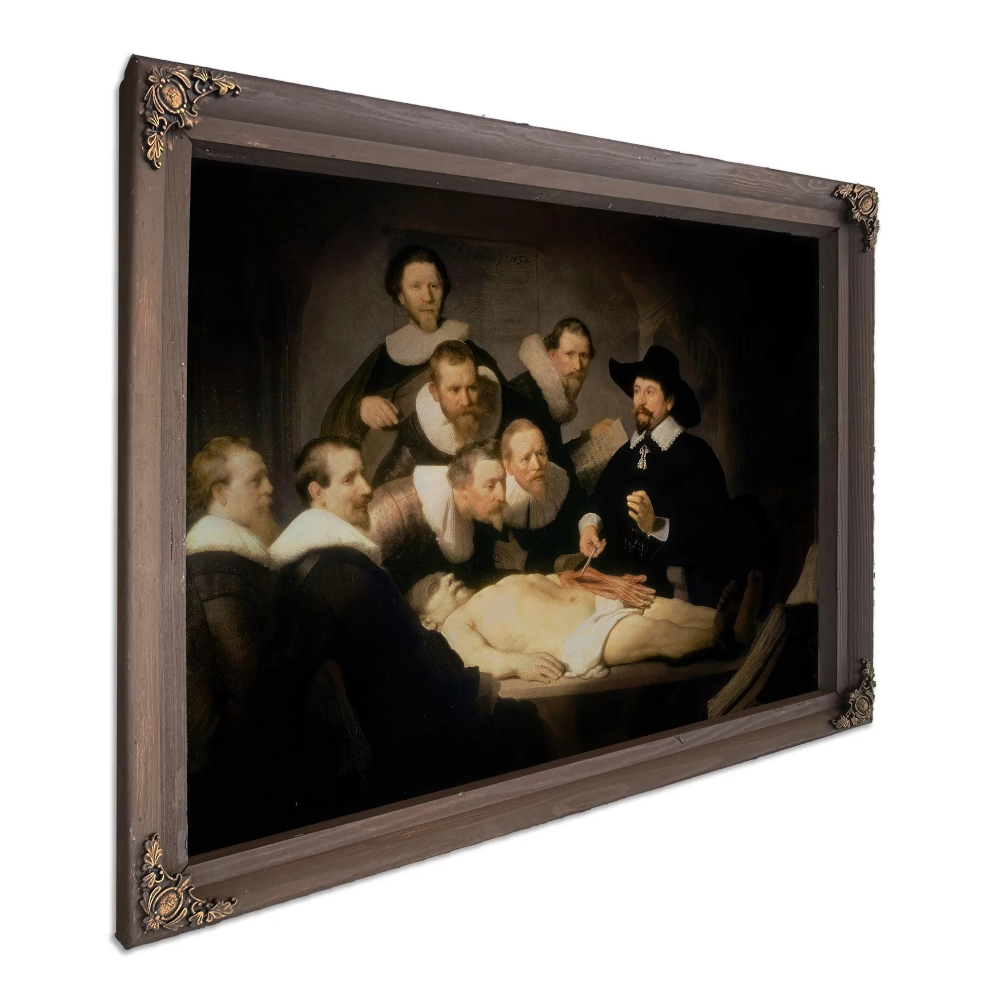 The Anatomy Lesson Of Dr. Nicolaes Tulp By Rembrandt Fine Art Print