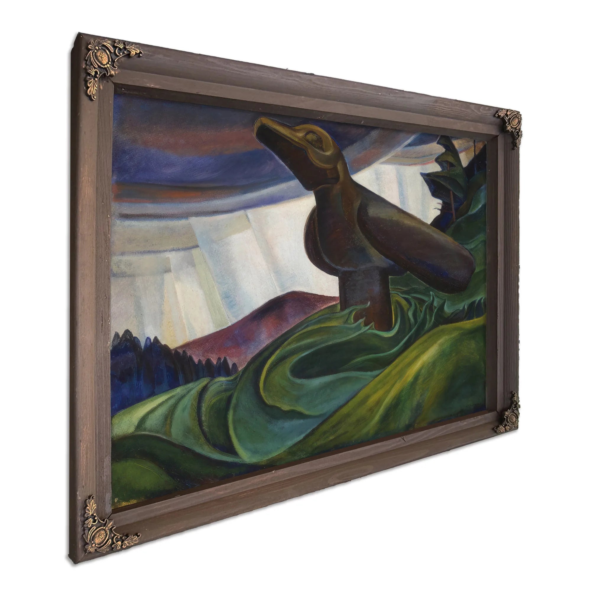 Big Raven 1931 By Emily Carr Fine Art Print