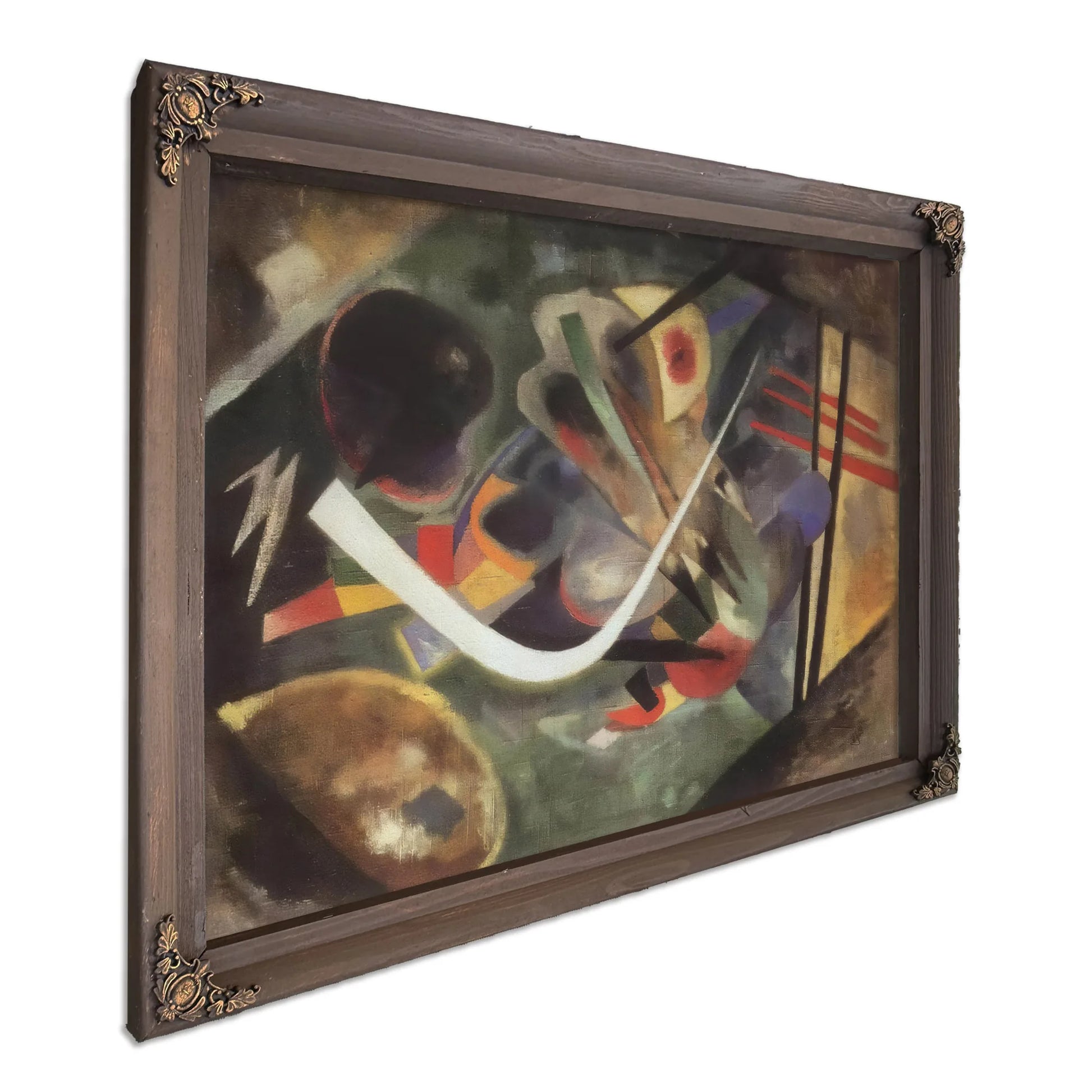 White Stroke 1920 By Wassily Kandinsky Fine Art Print