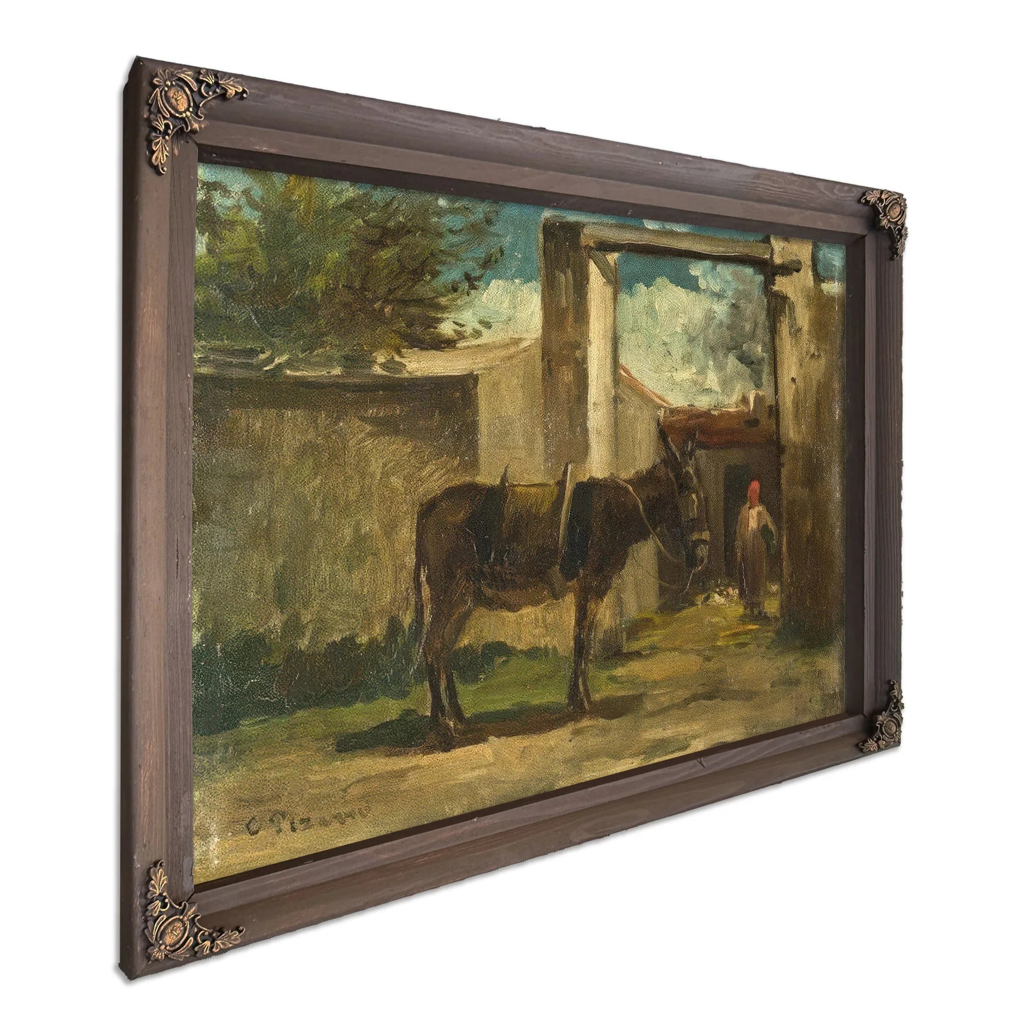 Paysage A Montmorency By Camille Pissarro Fine Art Print