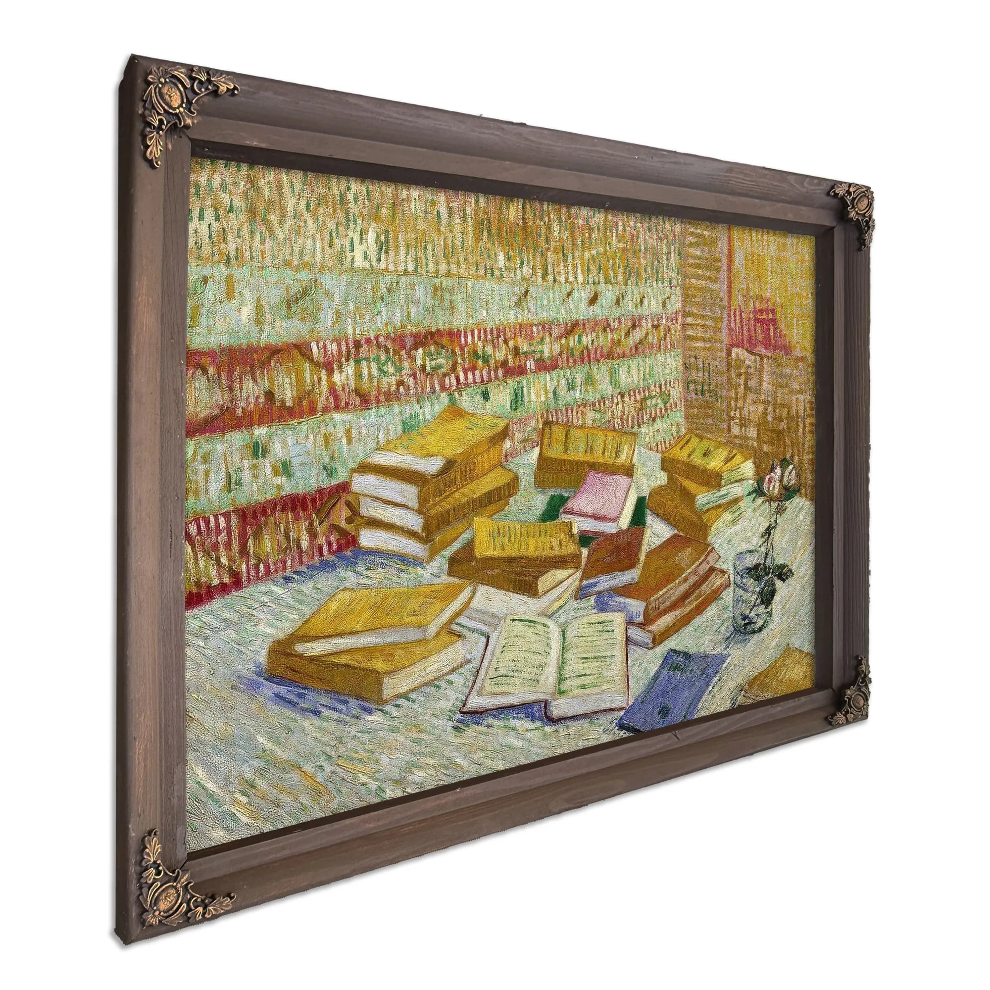 The Parisian Novels By Vincent Van Gogh Fine Art Print
