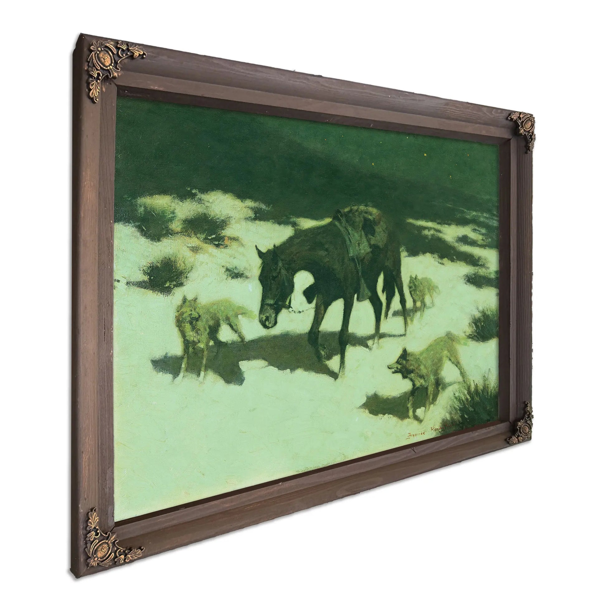 The Last March by Frederic Remington