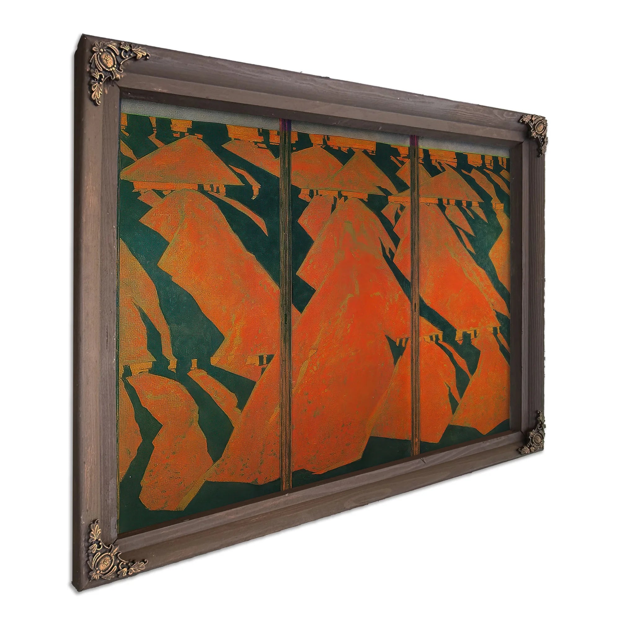 Study In Cubist Realism By Maynard Dixon Fine Art Print