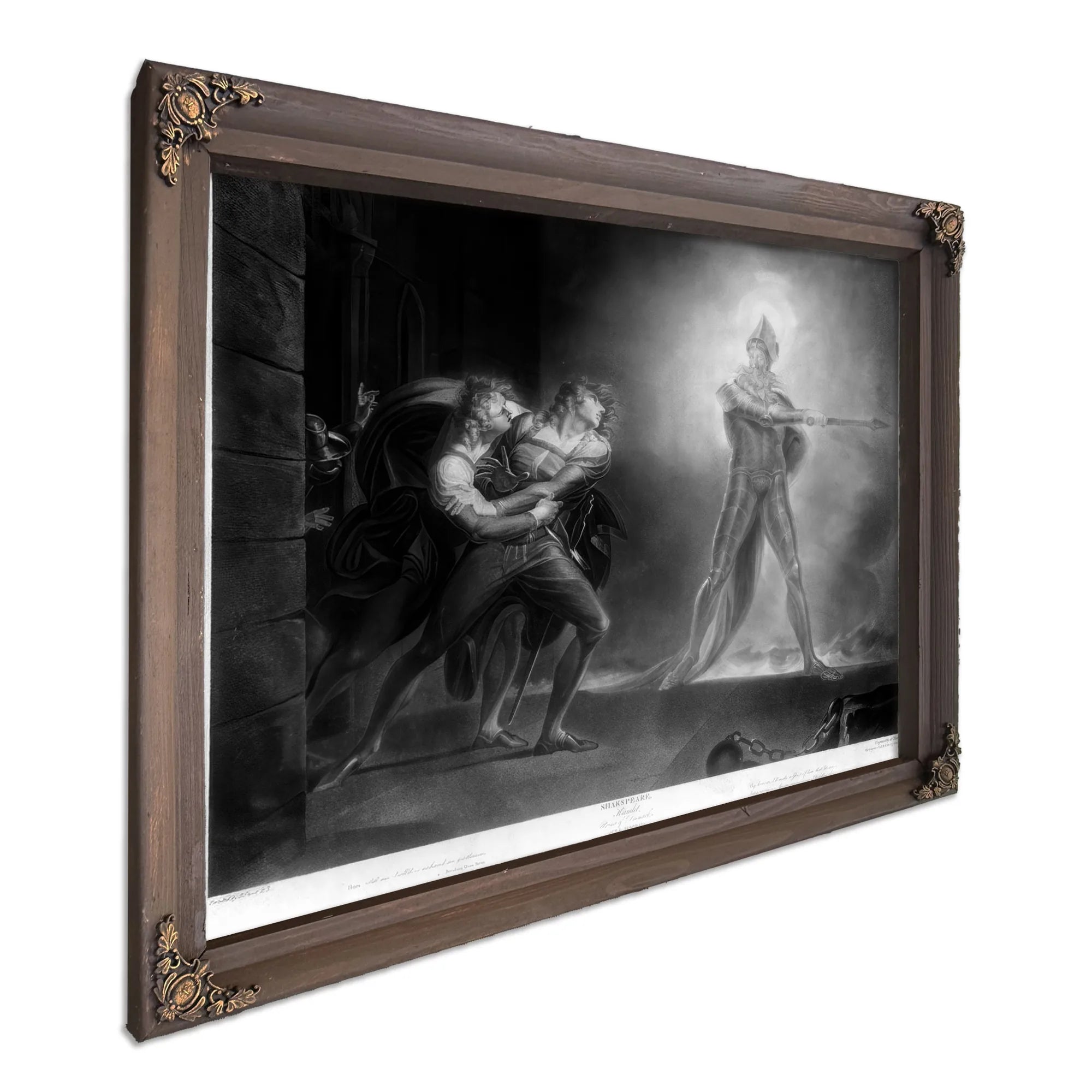 Hamlet, Prince Of Demark Act I Scene Iv By Henry Fuseli Fine Art Print