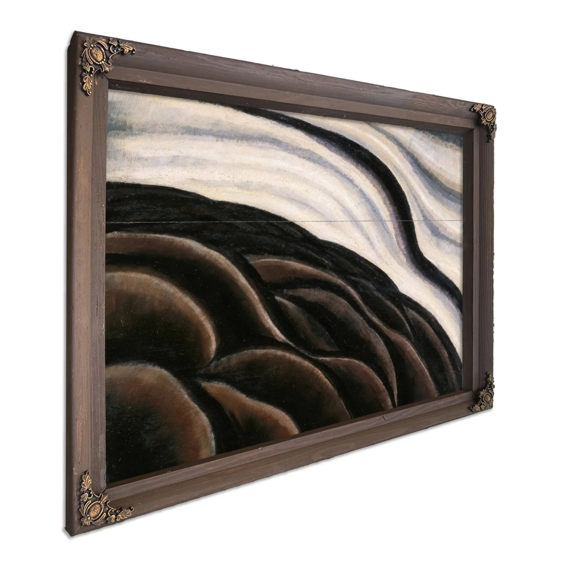 Sea Gull Motive (Sea Thunder Or The Wave) By Arthur Dove Fine Art Print