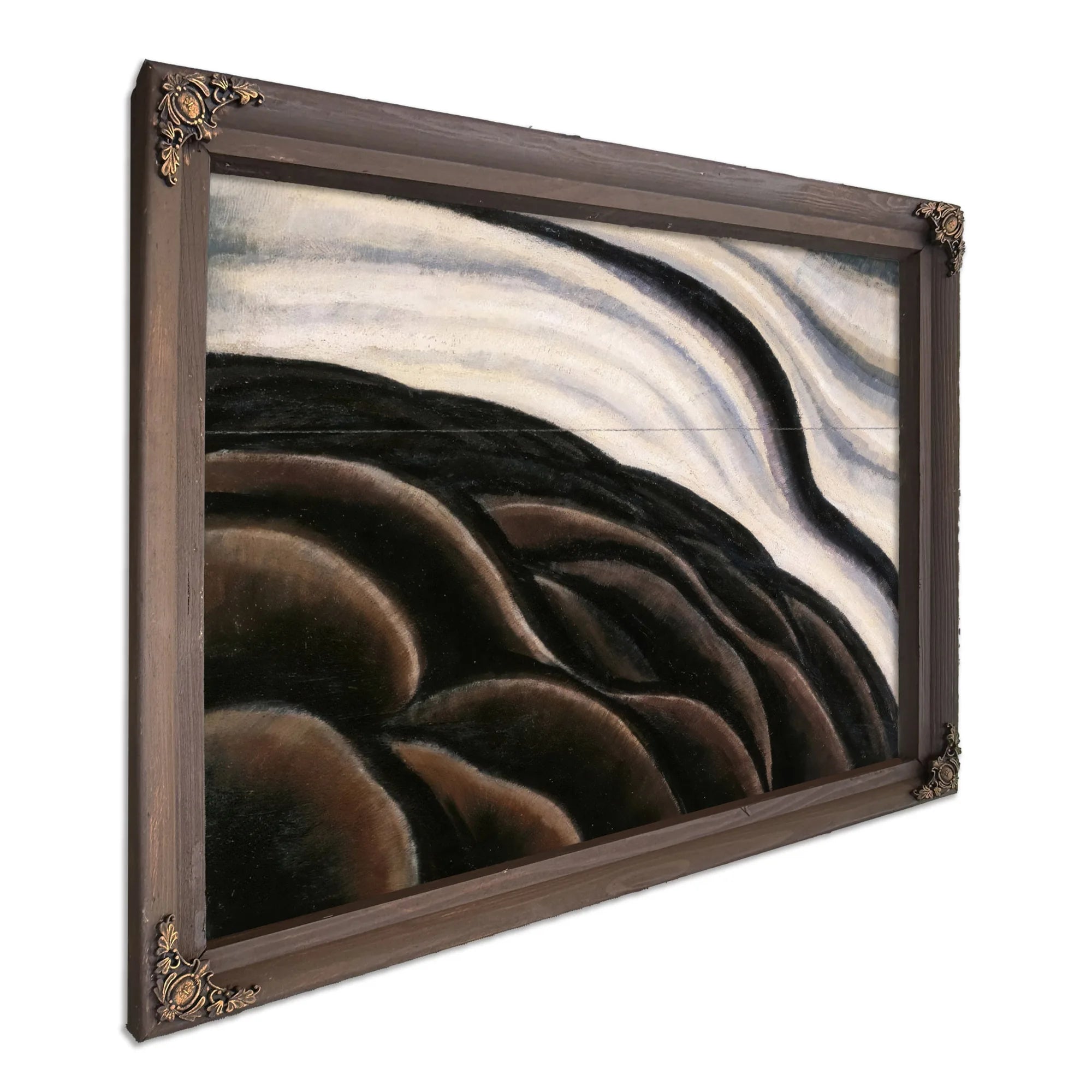 Sea Gull Motive (Sea Thunder Or The Wave) By Arthur Dove Fine Art Print