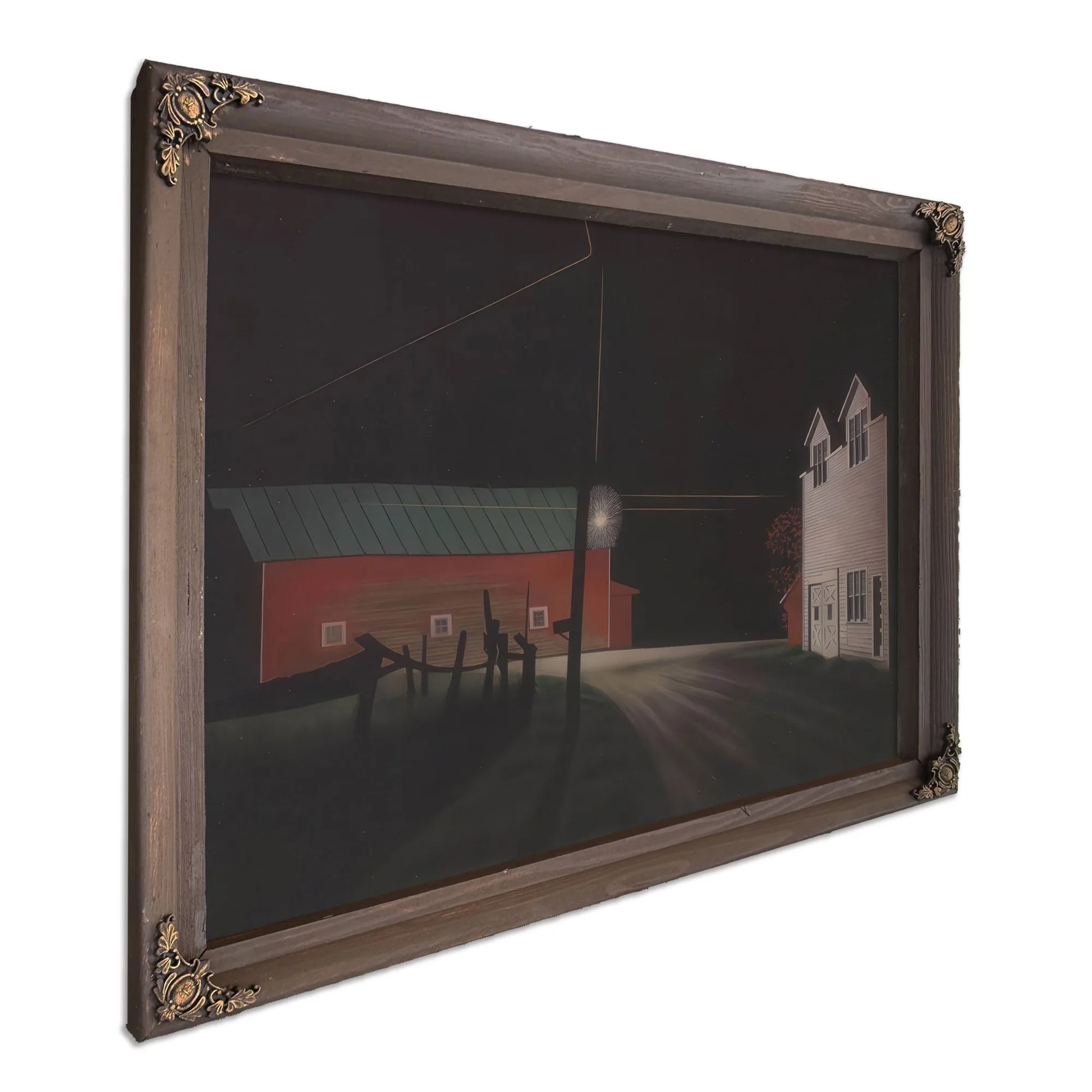 Bright Light At Russells Corners By George Ault Fine Art Print