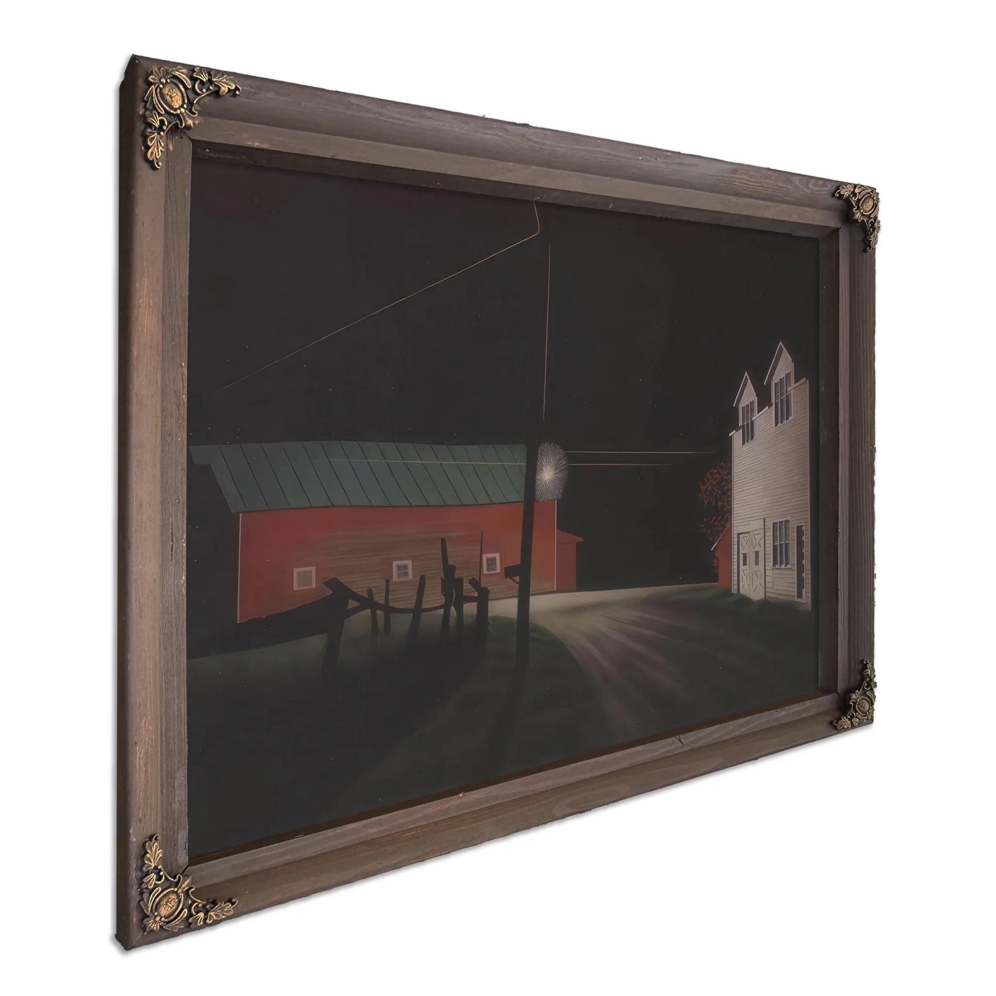 Bright Light At Russells Corners By George Ault Fine Art Print