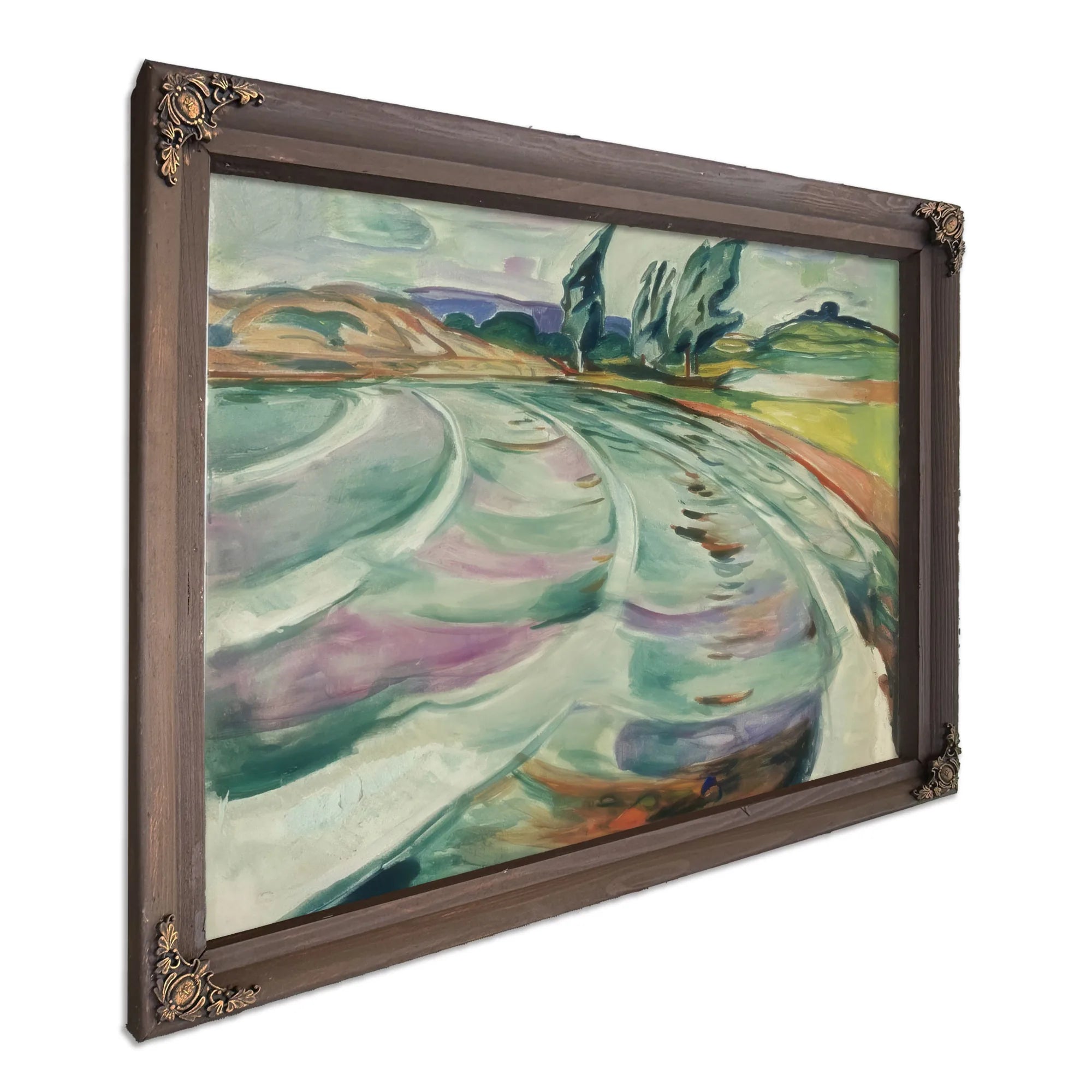 The Wave 1921 By Edvard Munch Fine Art Print