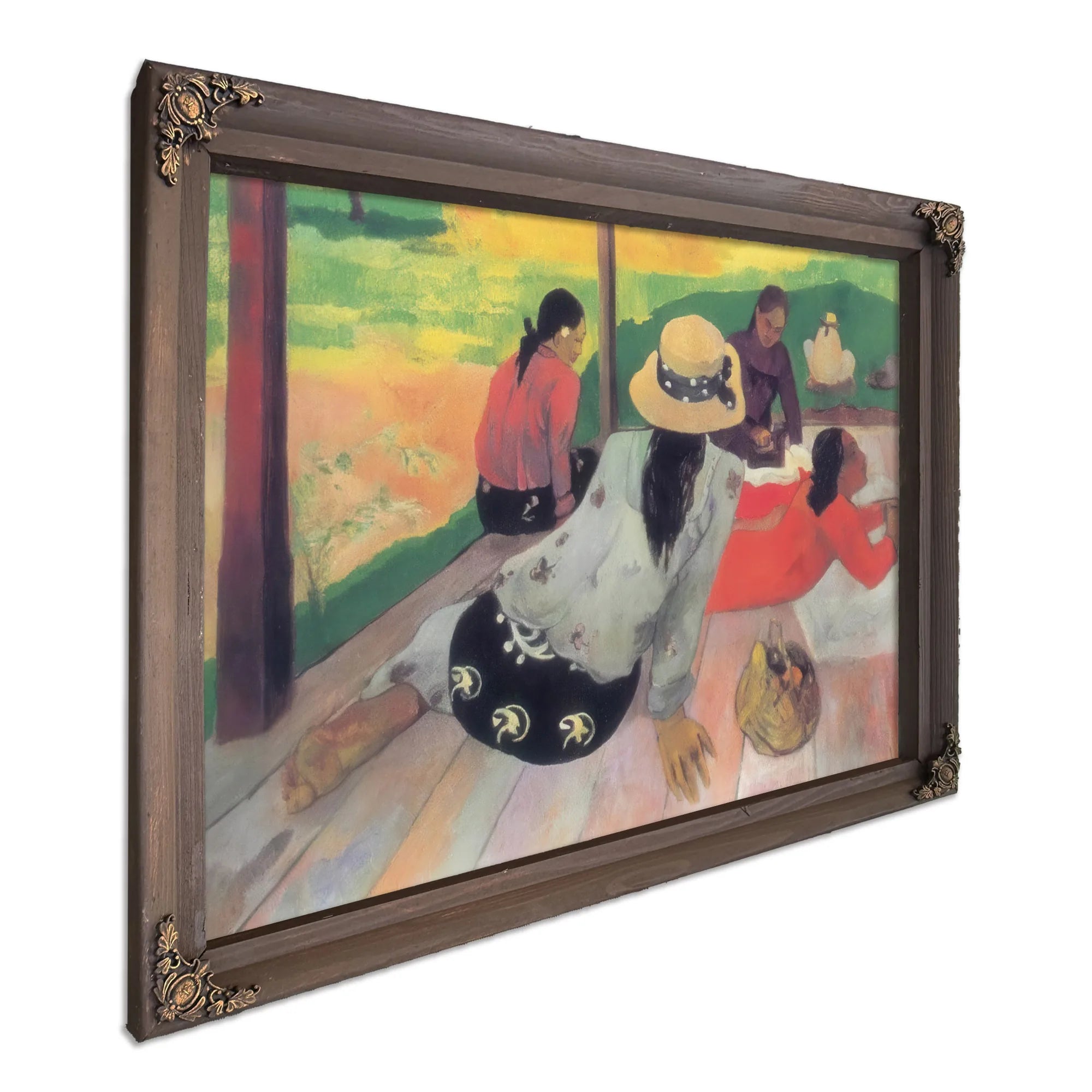 The Rest By Paul Gauguin Fine Art Print