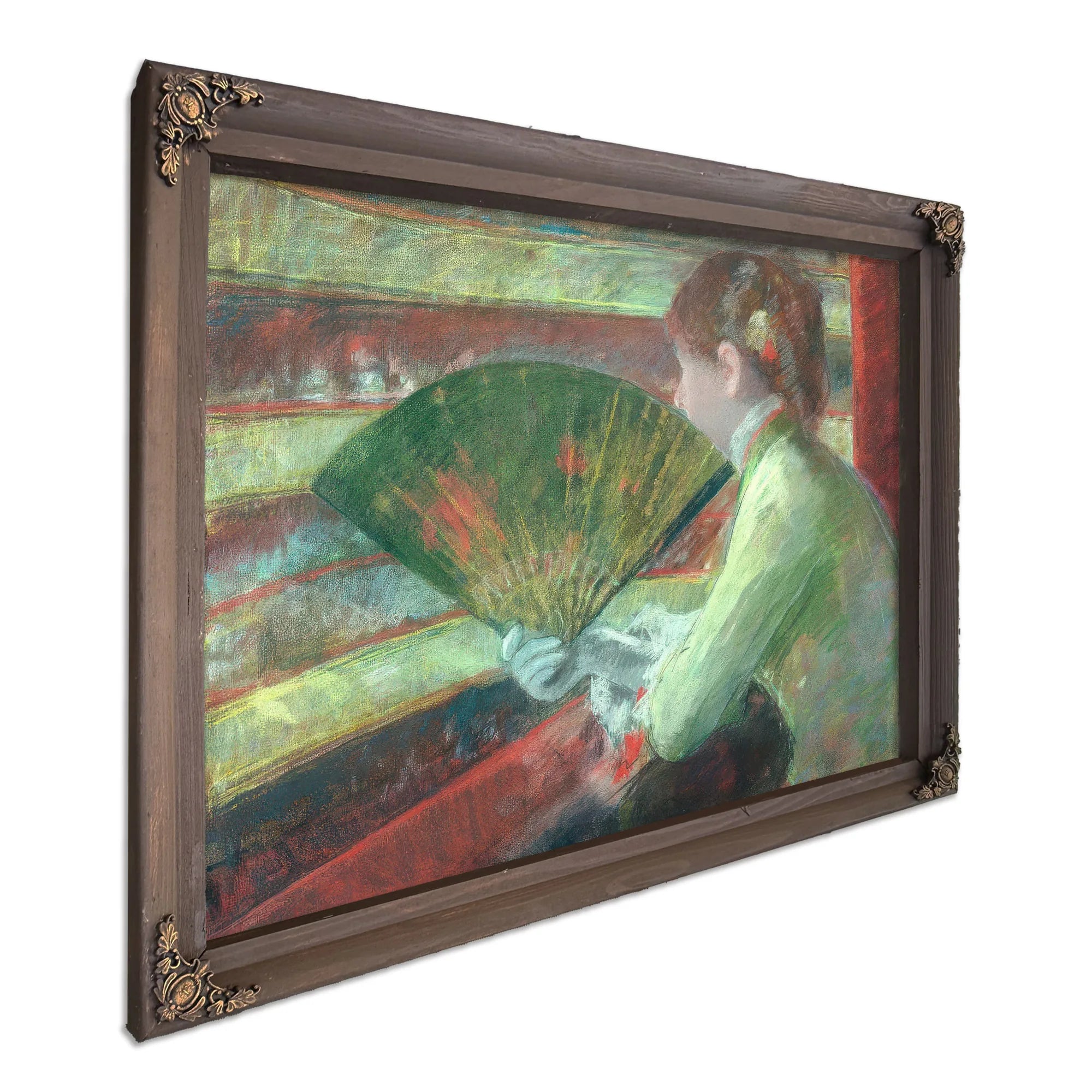In The Loge By Mary Cassatt Fine Art Print