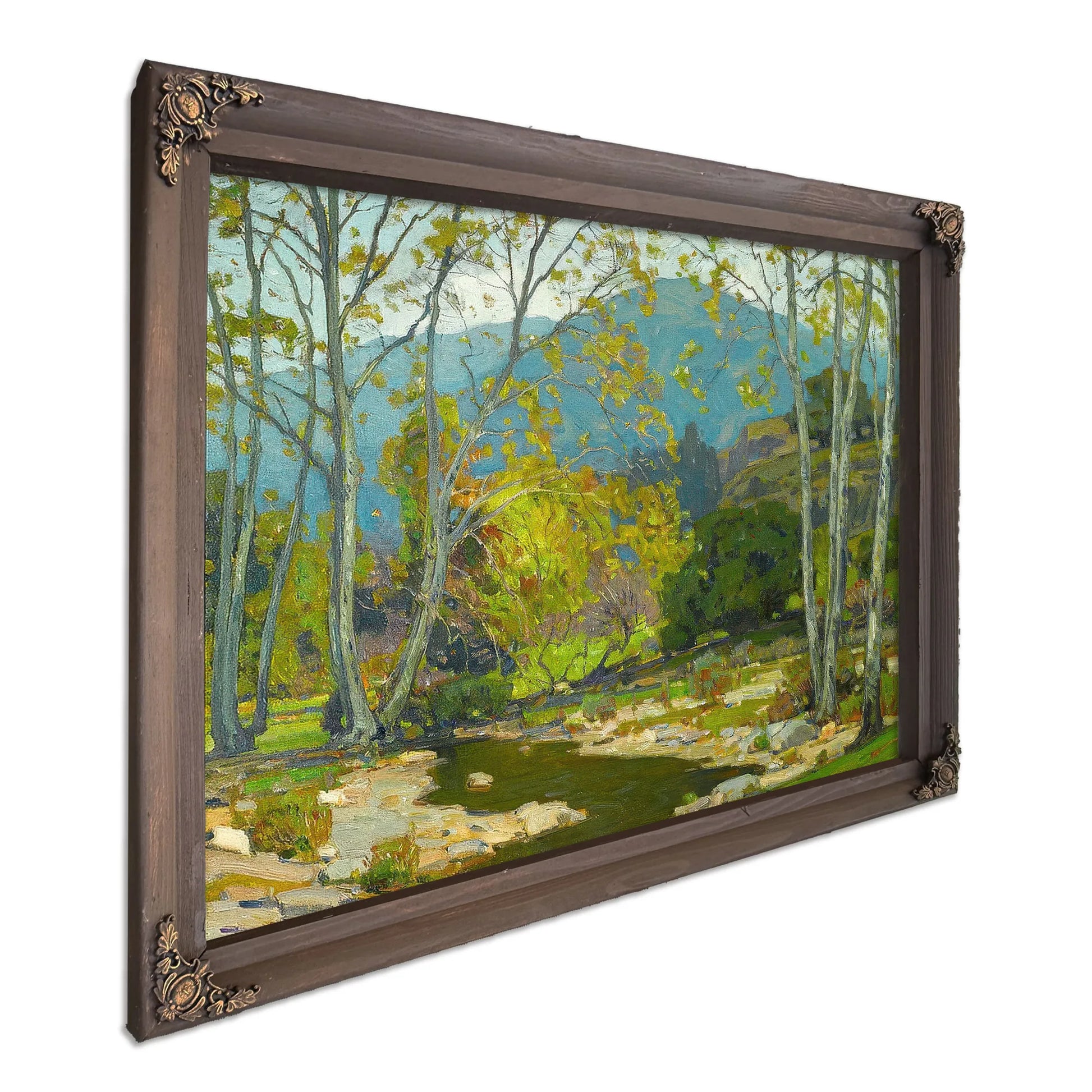 Quiet Brook 1923 By William Wendt Fine Art Print