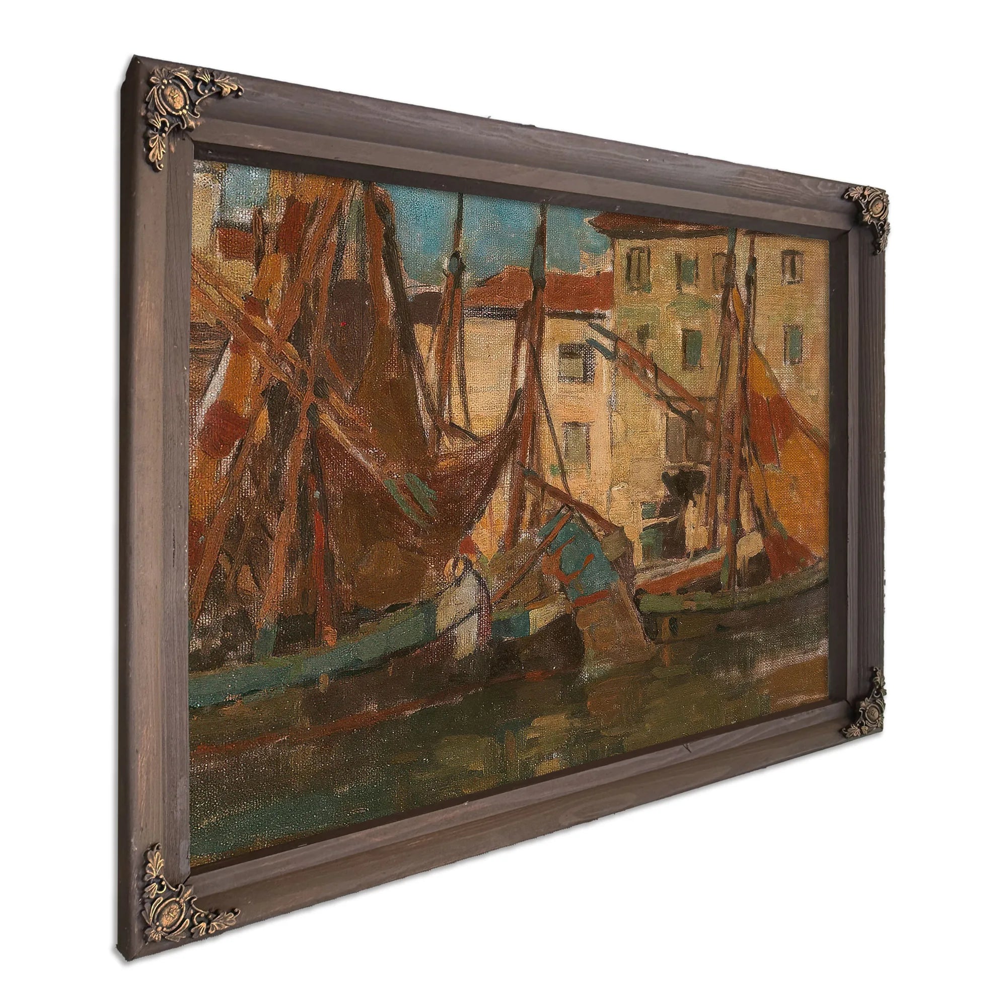Adriatic Fishing Boats By Edgar Payne Fine Art Print