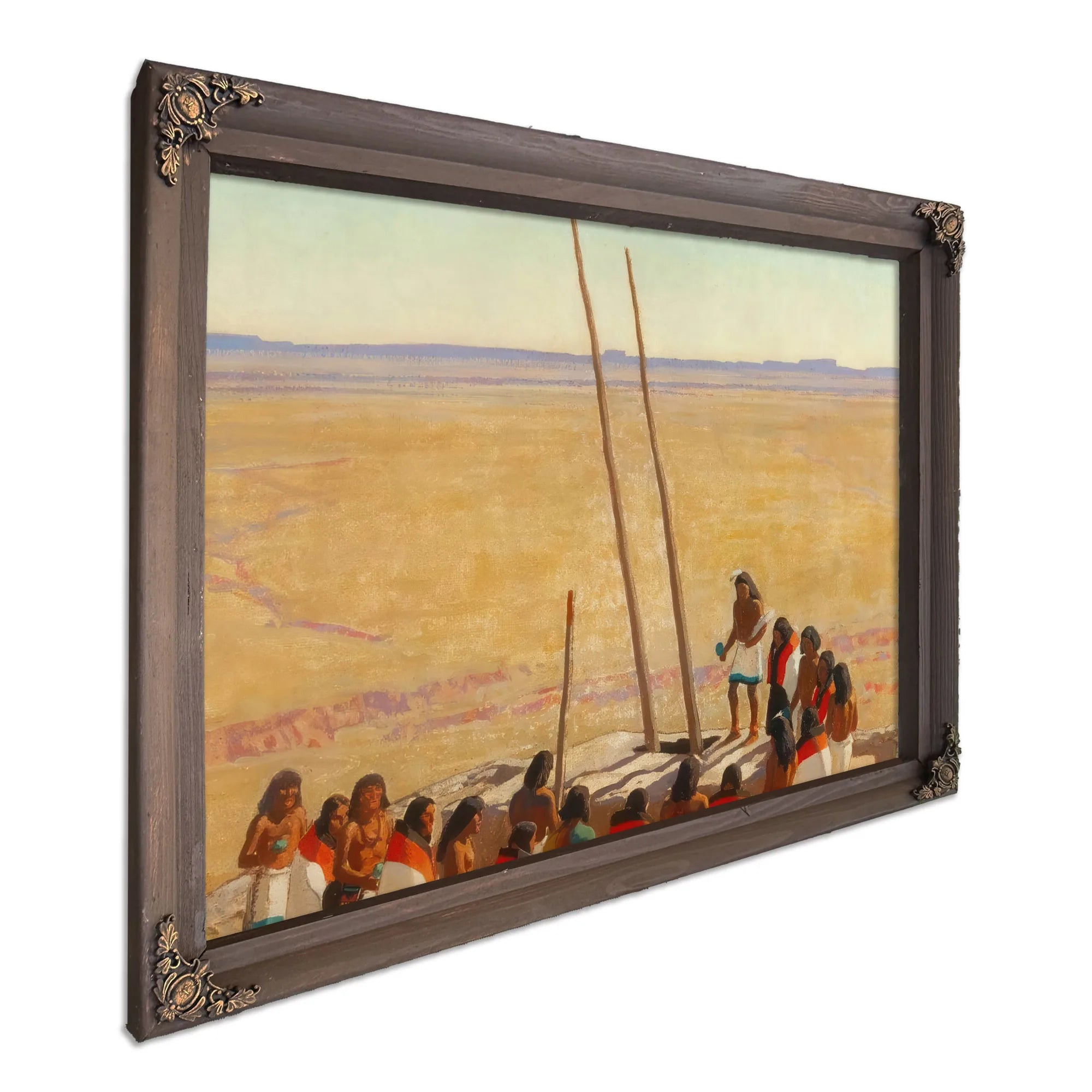 The Circle Of Shimaikuli By Maynard Dixon Fine Art Print