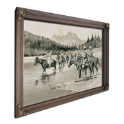 Recent Uprising Among The Bannock Indians A Hunting Party by Frederic Remington