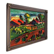 Village at the Sea by Karl Schmidt-Rottluff Fine Art Print
